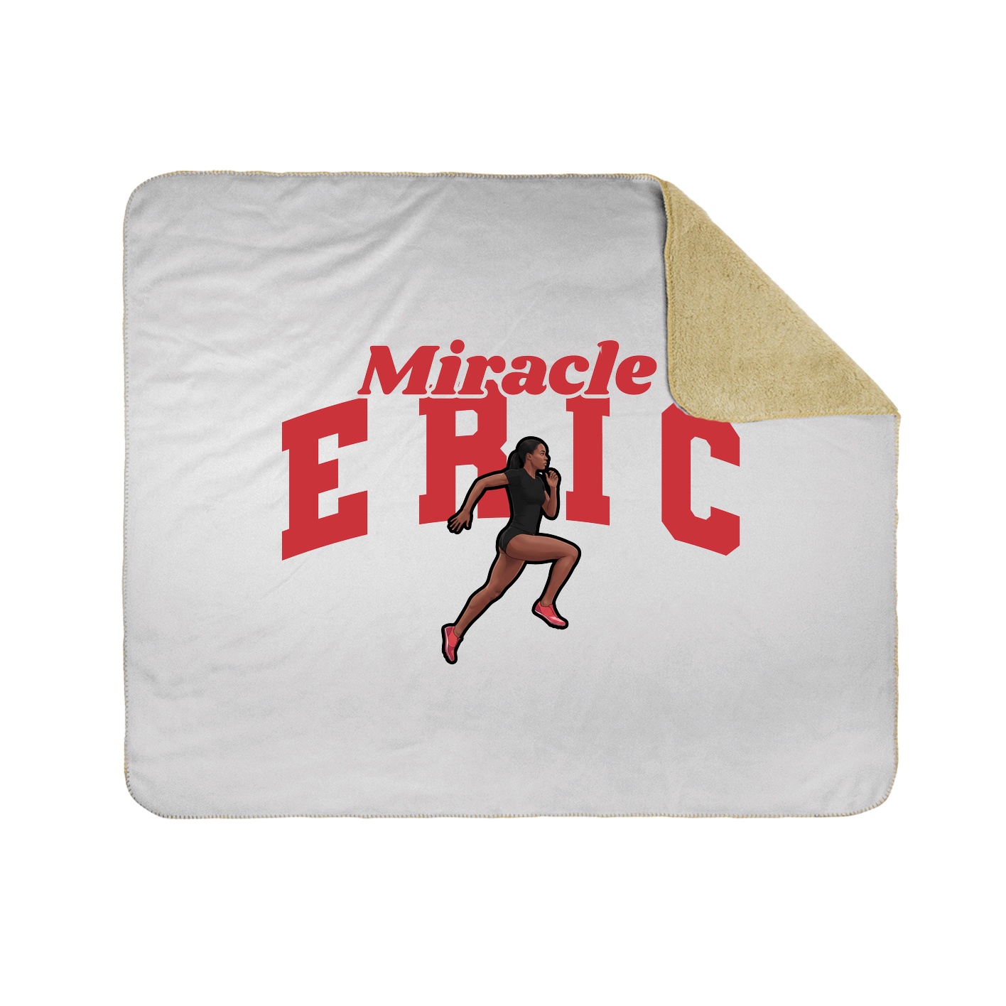 Throw Blanket — Signature Arch in White