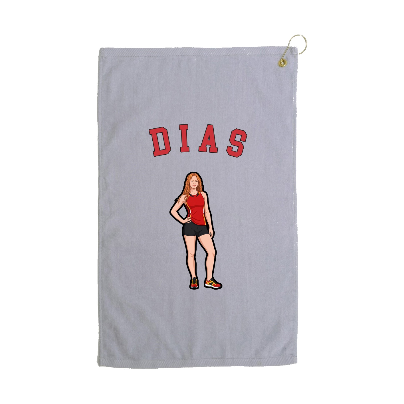 Golf Towel — Shirsey Arch in Grey