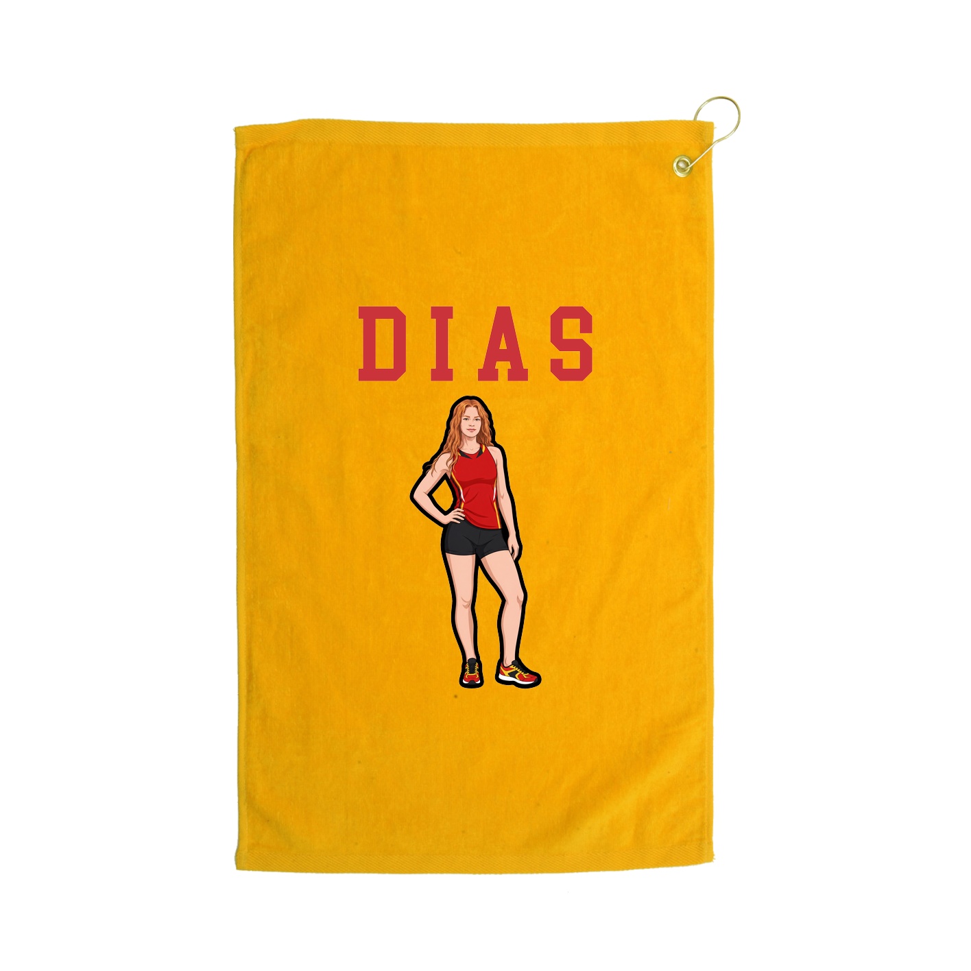 Golf Towel — Shirsey in Gold