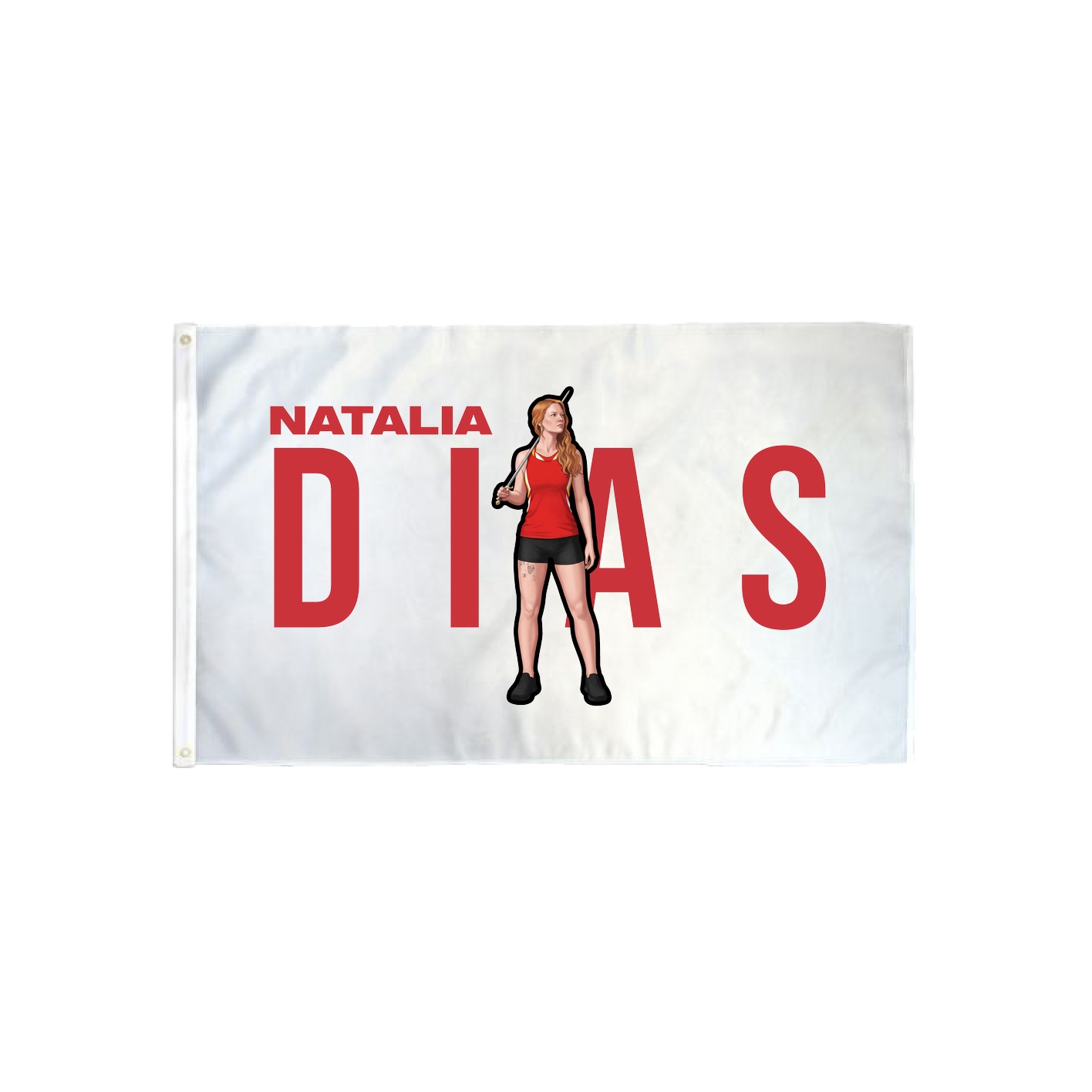 3x5 Flag — Player Name in Classic