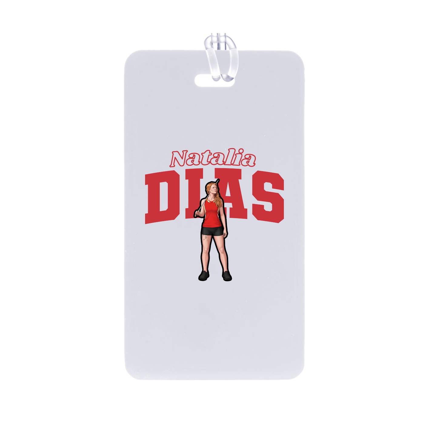 Bag Tag — Name Arch in Classic