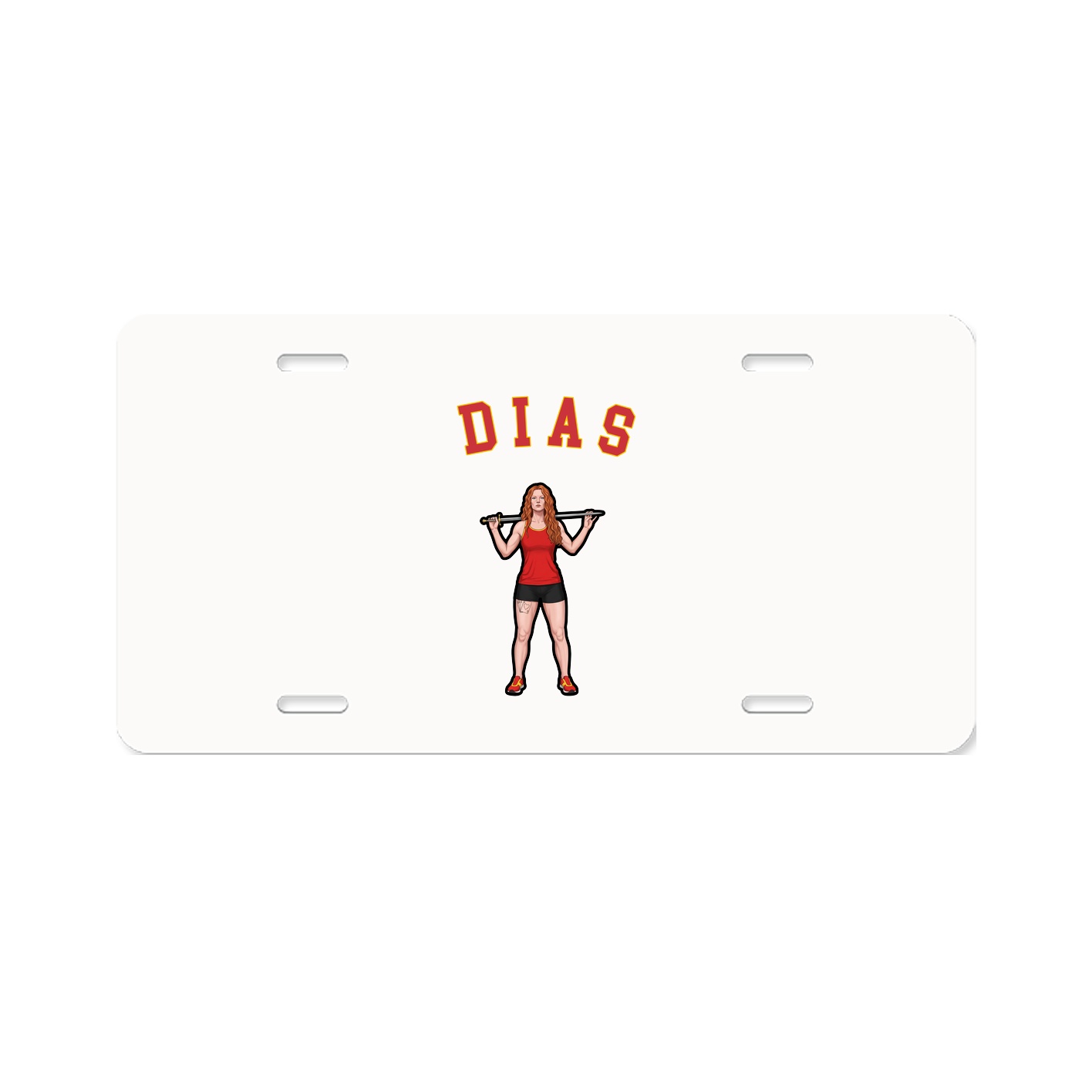 License Plate — Shirsey Arch in Classic