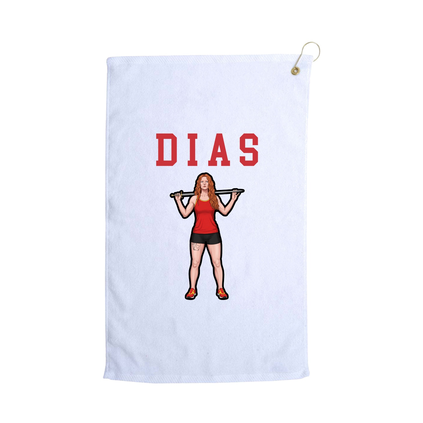 Golf Towel — Shirsey in White