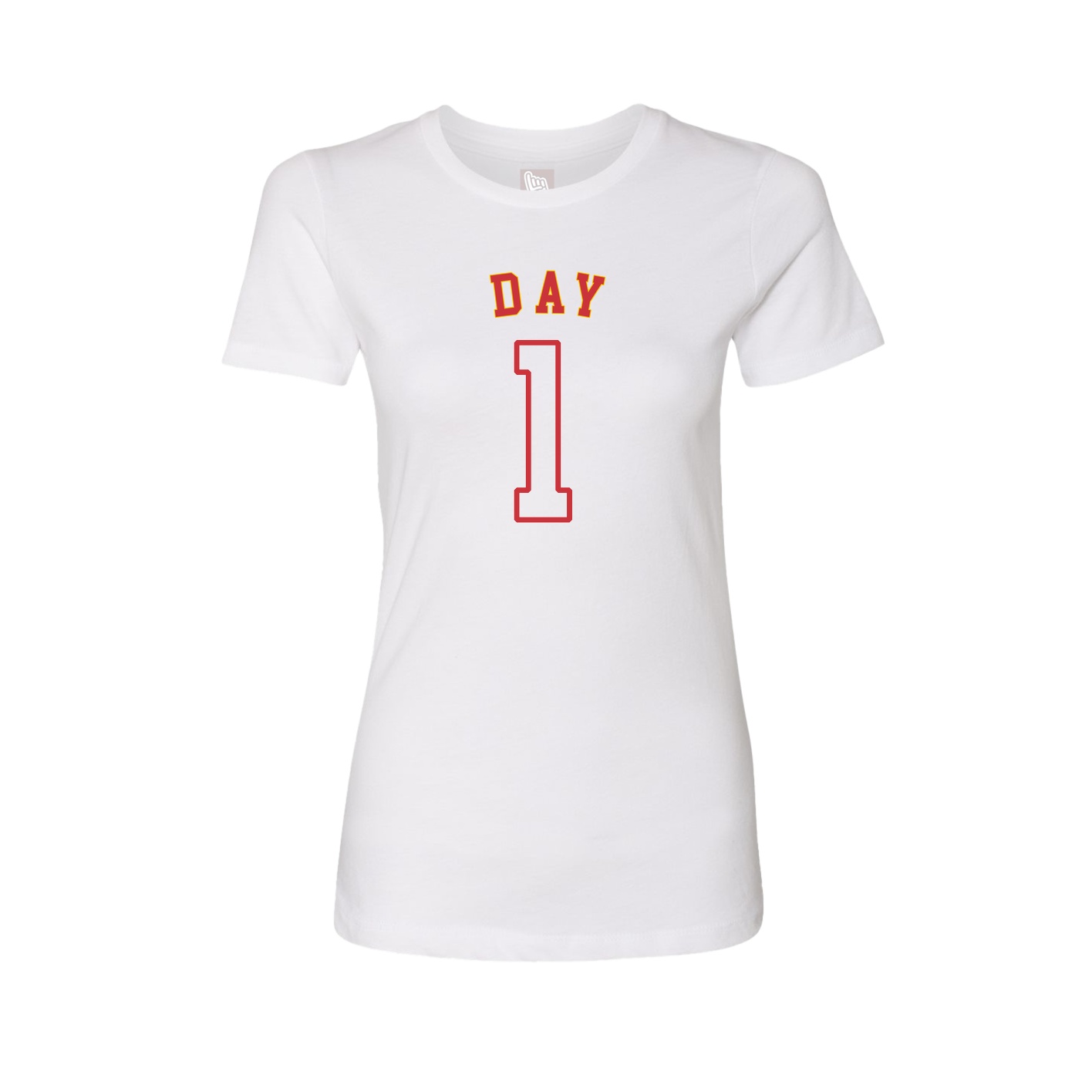 Womens Tee — Shirsey Arch in White