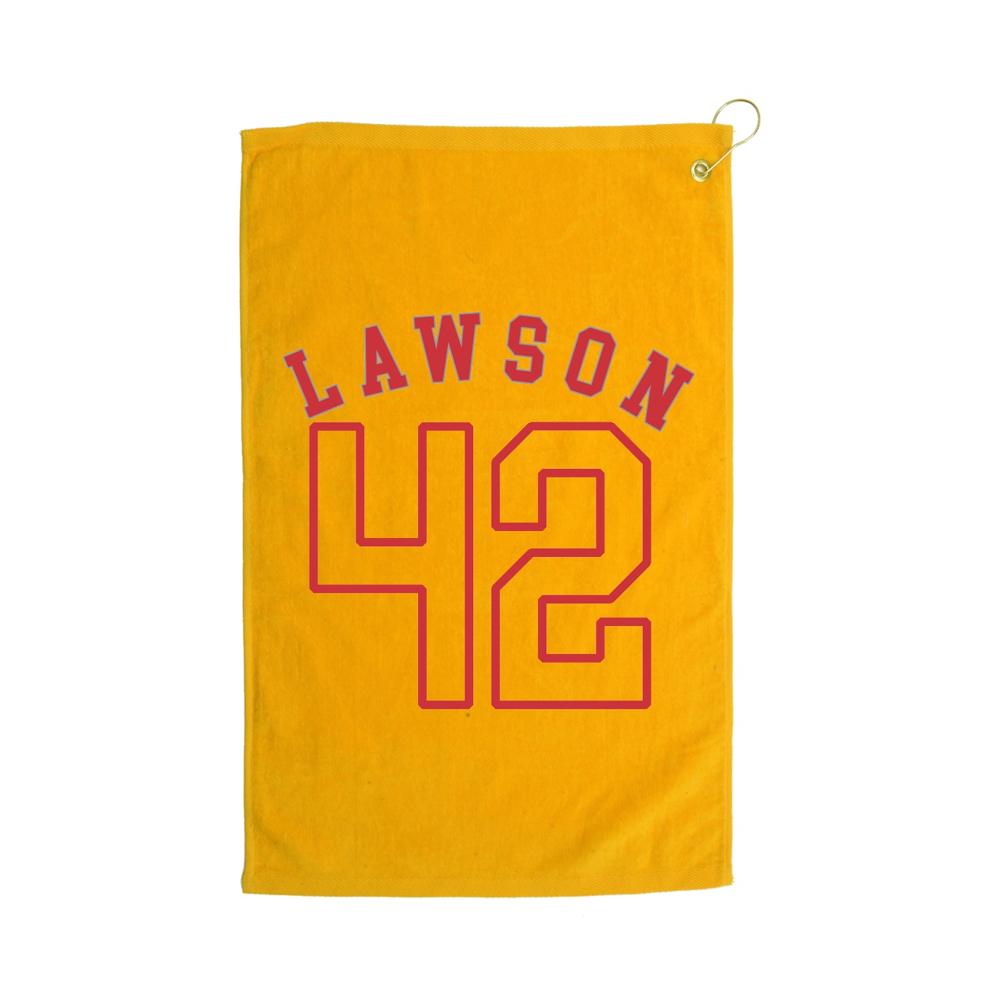 Golf Towel — Shirsey Arch in Gold