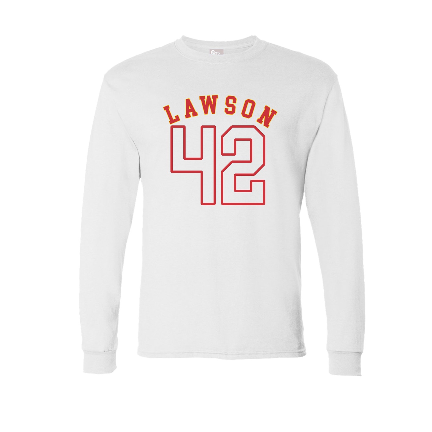 Long Sleeve Tee — Shirsey Arch in White