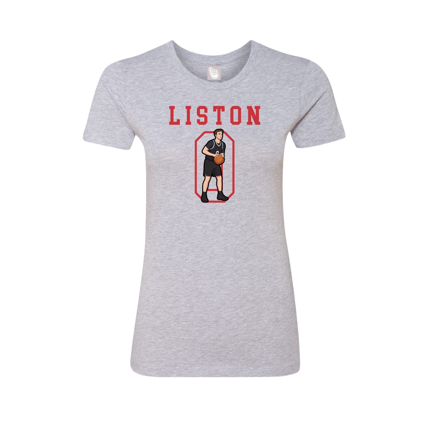 Fitted Women's Tee — Shirsey in Grey