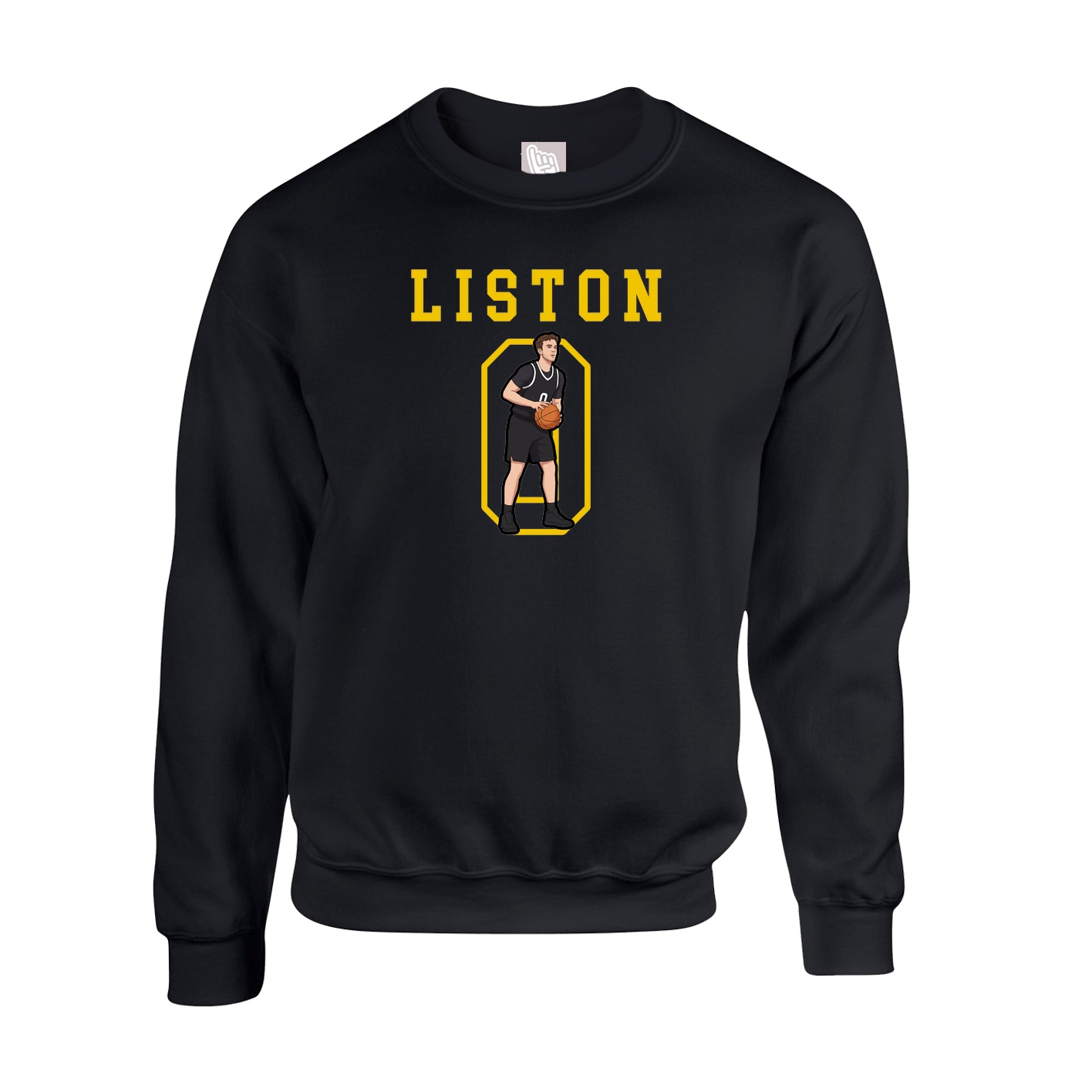 Fleece Crew — Shirsey in Black
