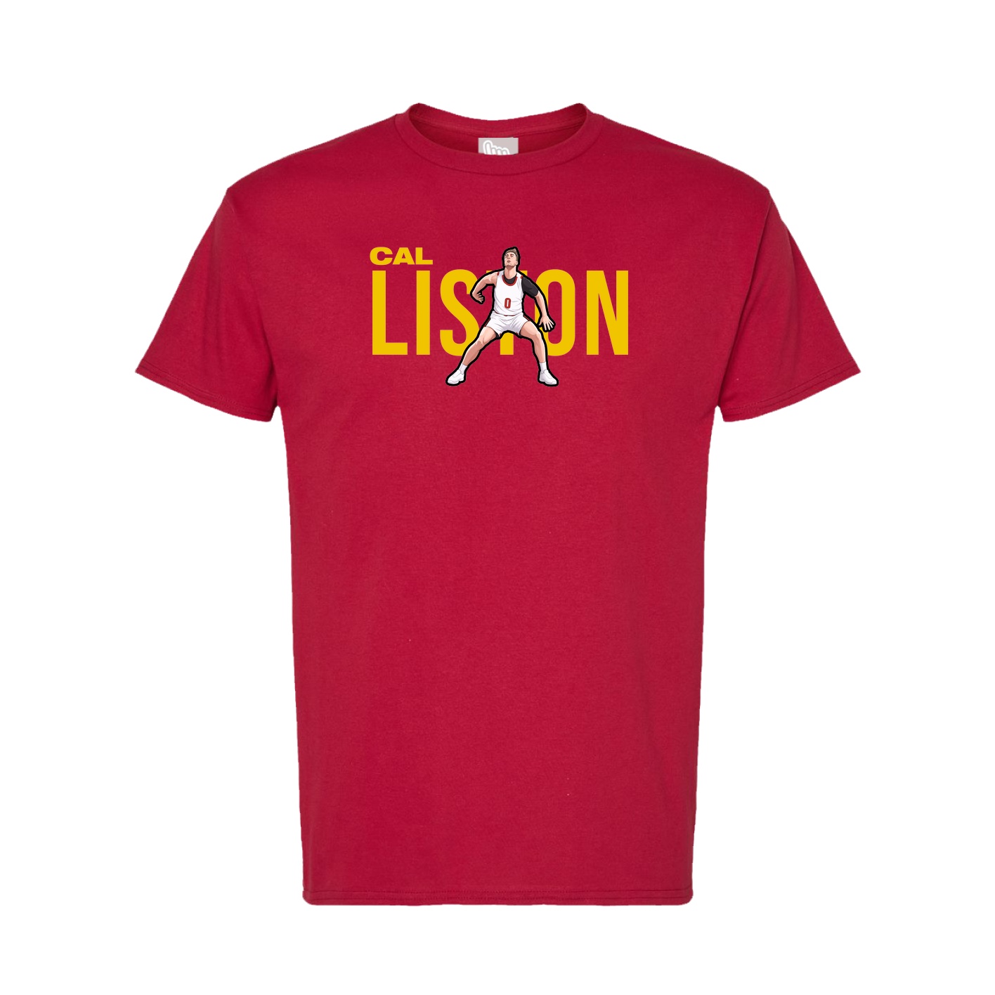 Tee — Player Name in Crimson