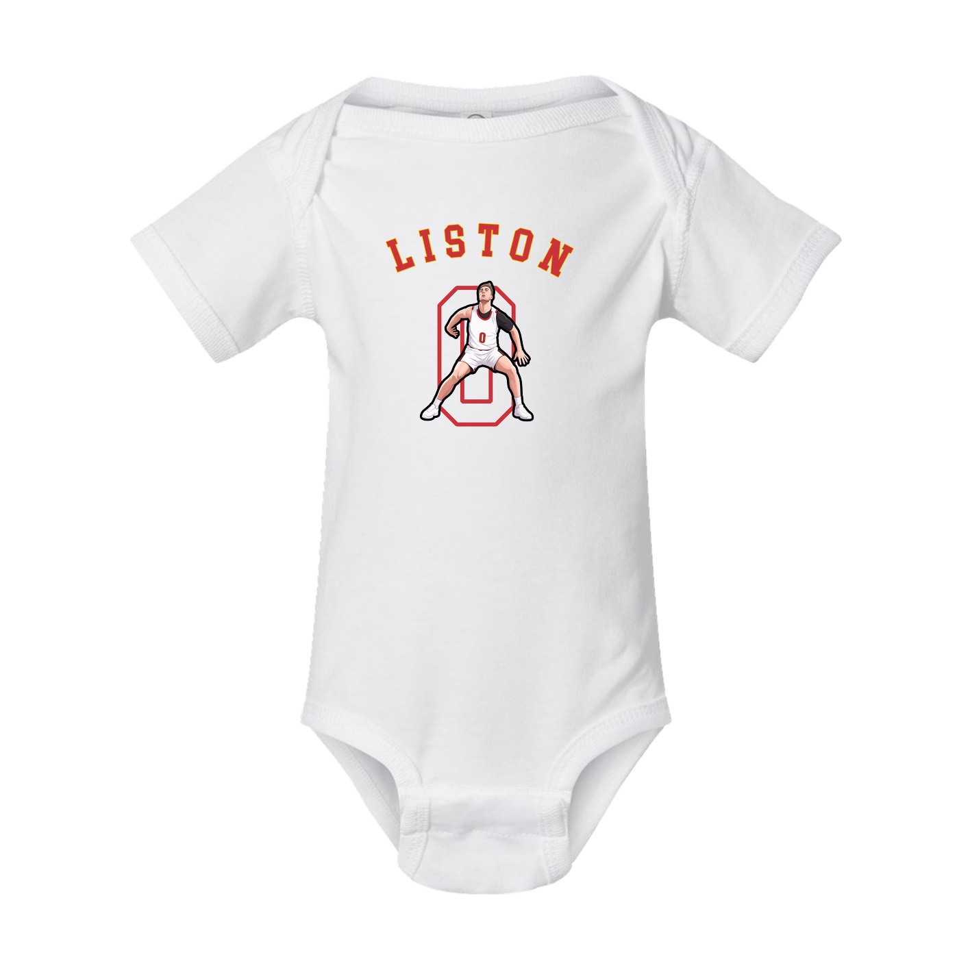 Baby Onesie — Shirsey Arch in White