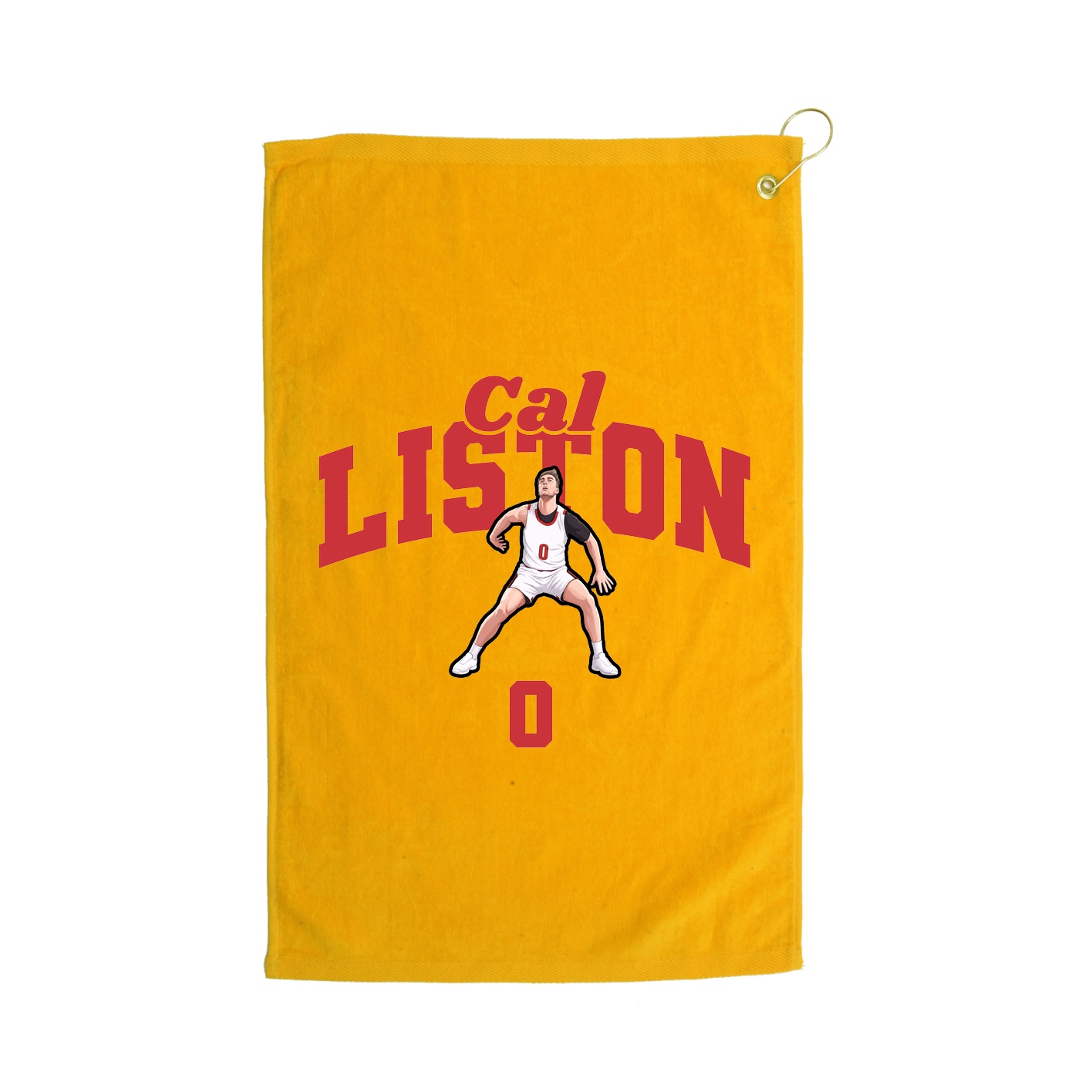 Golf Towel — Signature Arch in Gold