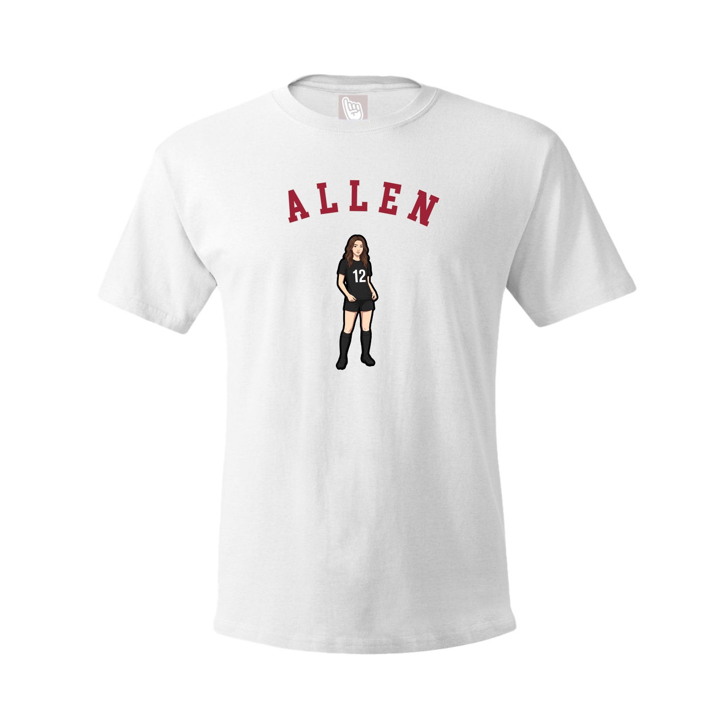 Tee — Shirsey Arch in White