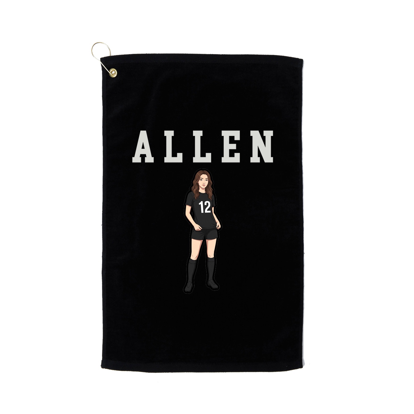 Golf Towel — Shirsey in Black