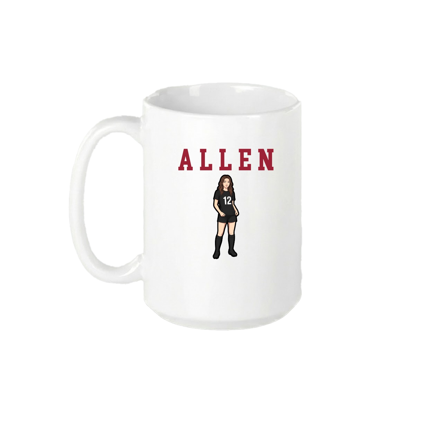 15oz Coffee Mug — Shirsey in White