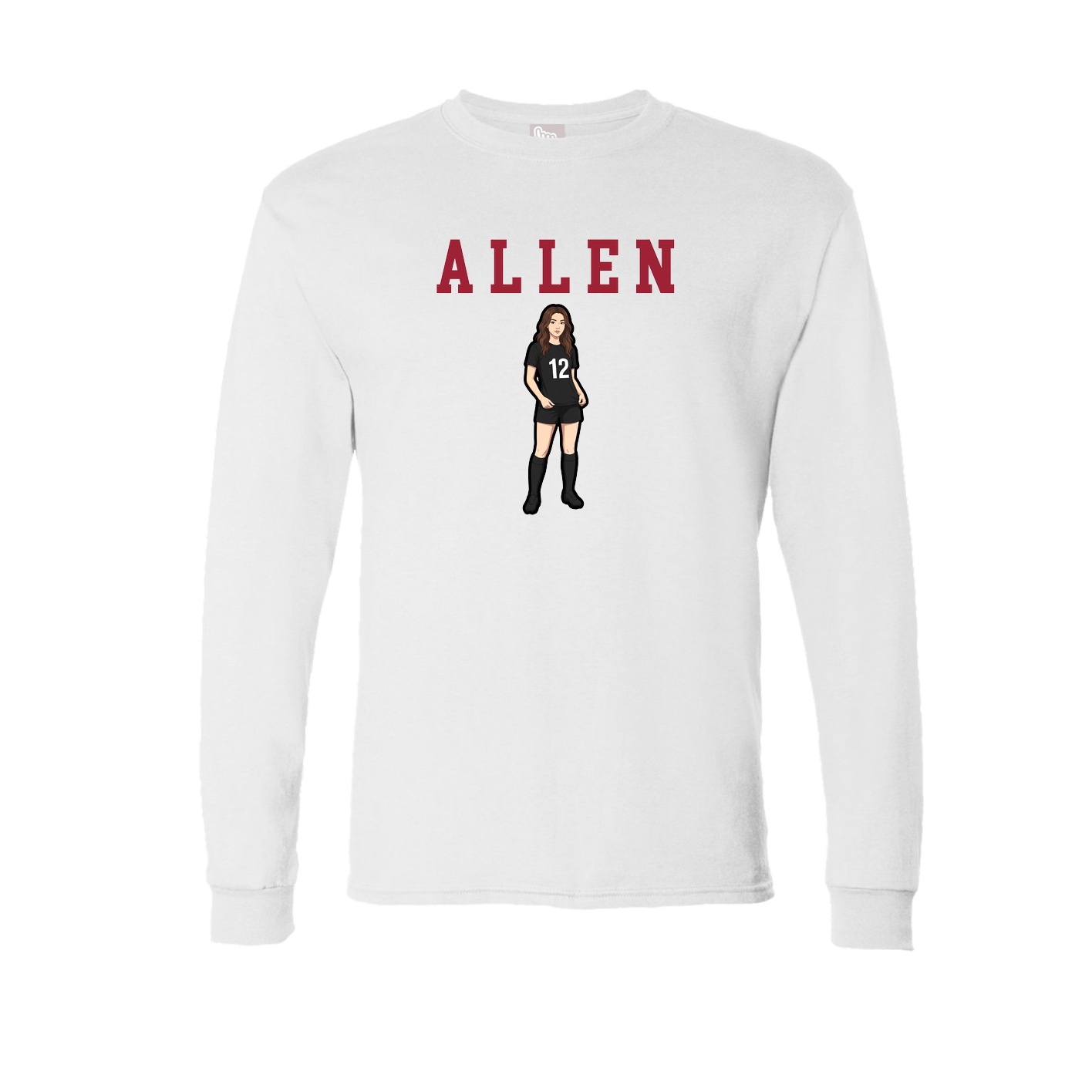 Long Sleeve Tee — Shirsey in White