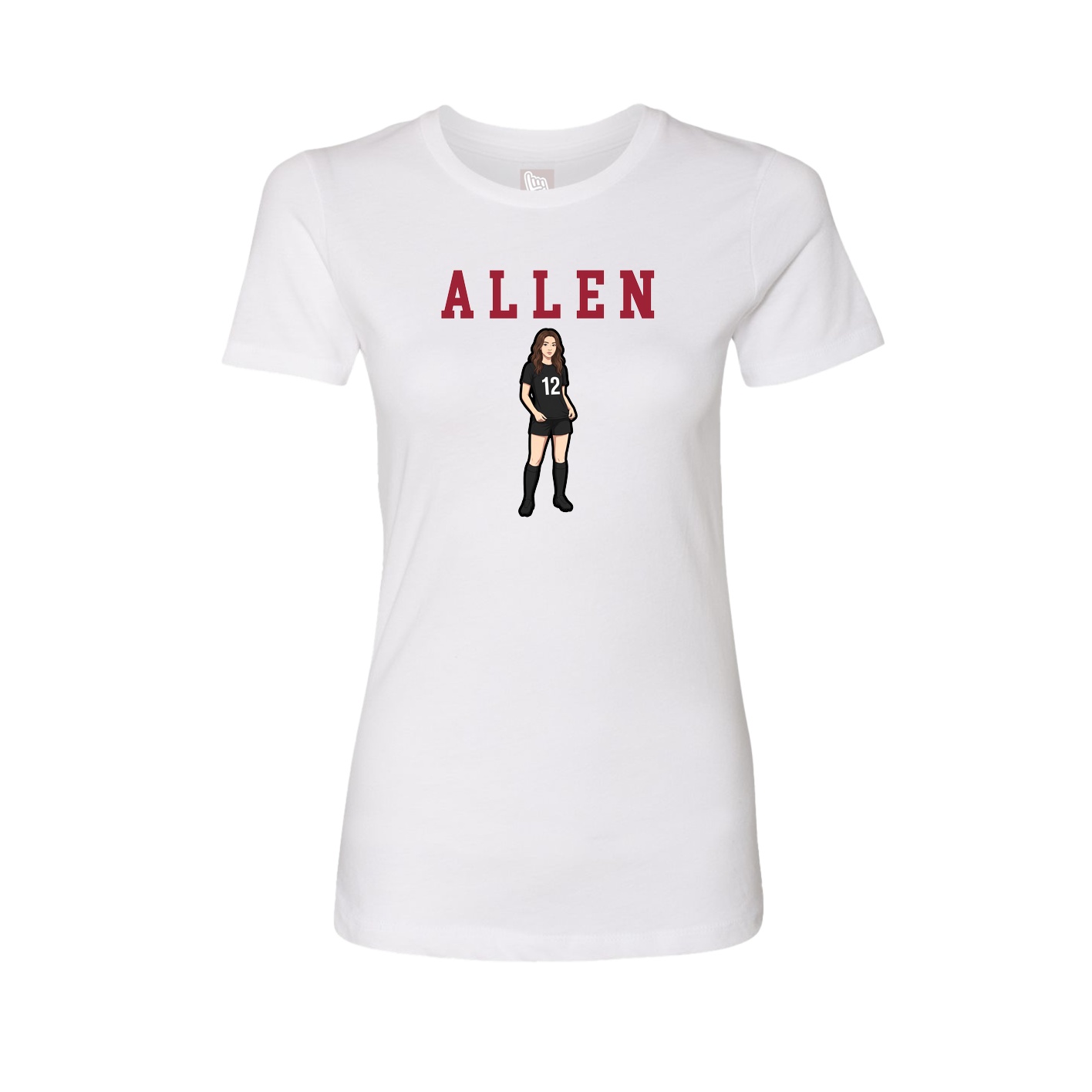 Fitted Women's Tee — Shirsey in White
