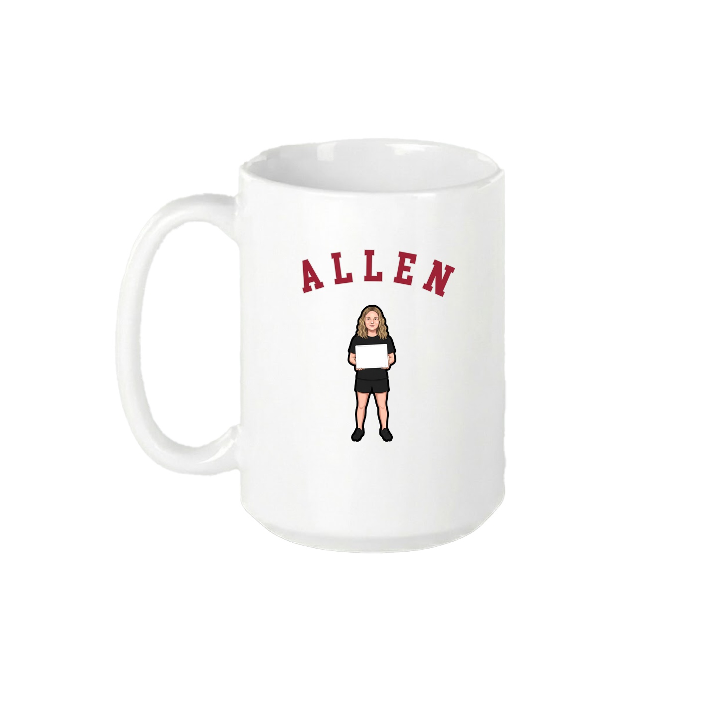 15oz Coffee Mug — Shirsey Arch in White