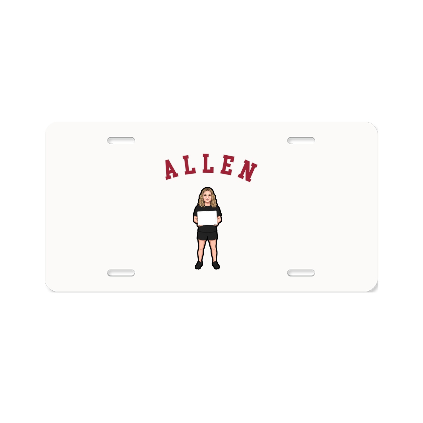 License Plate — Shirsey Arch in Classic