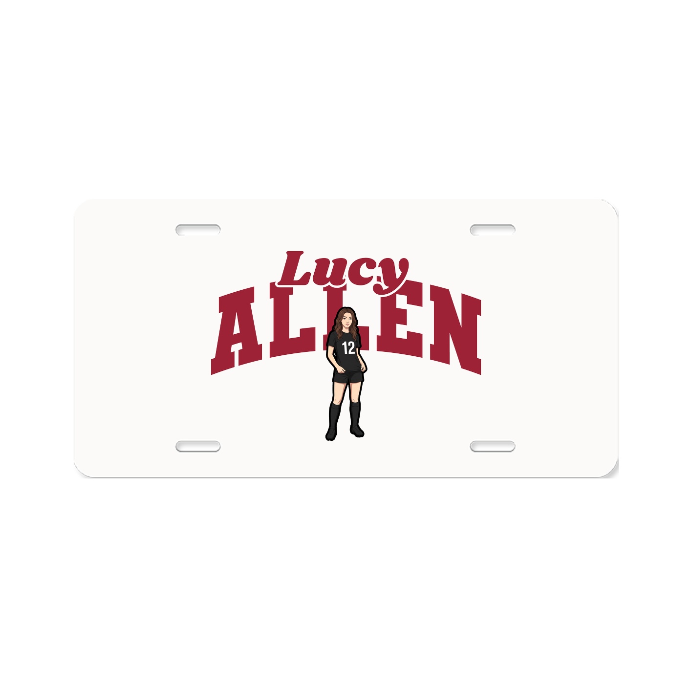 License Plate — Signature Arch in Classic