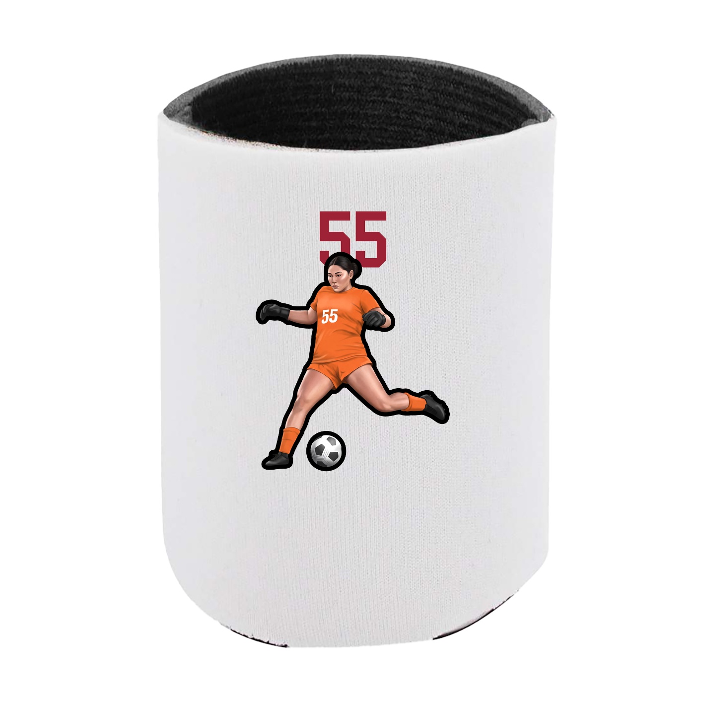 Can Holder — Number Top in White