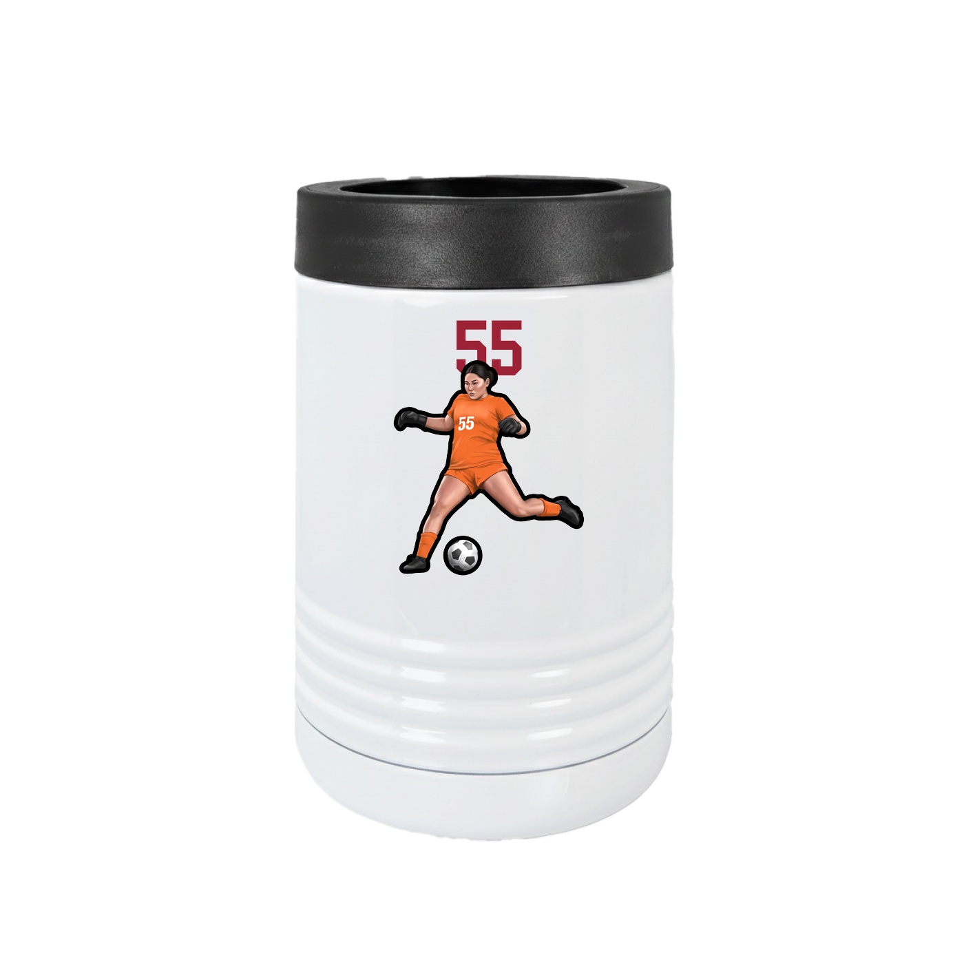 Beverage Holder — Number Top in White