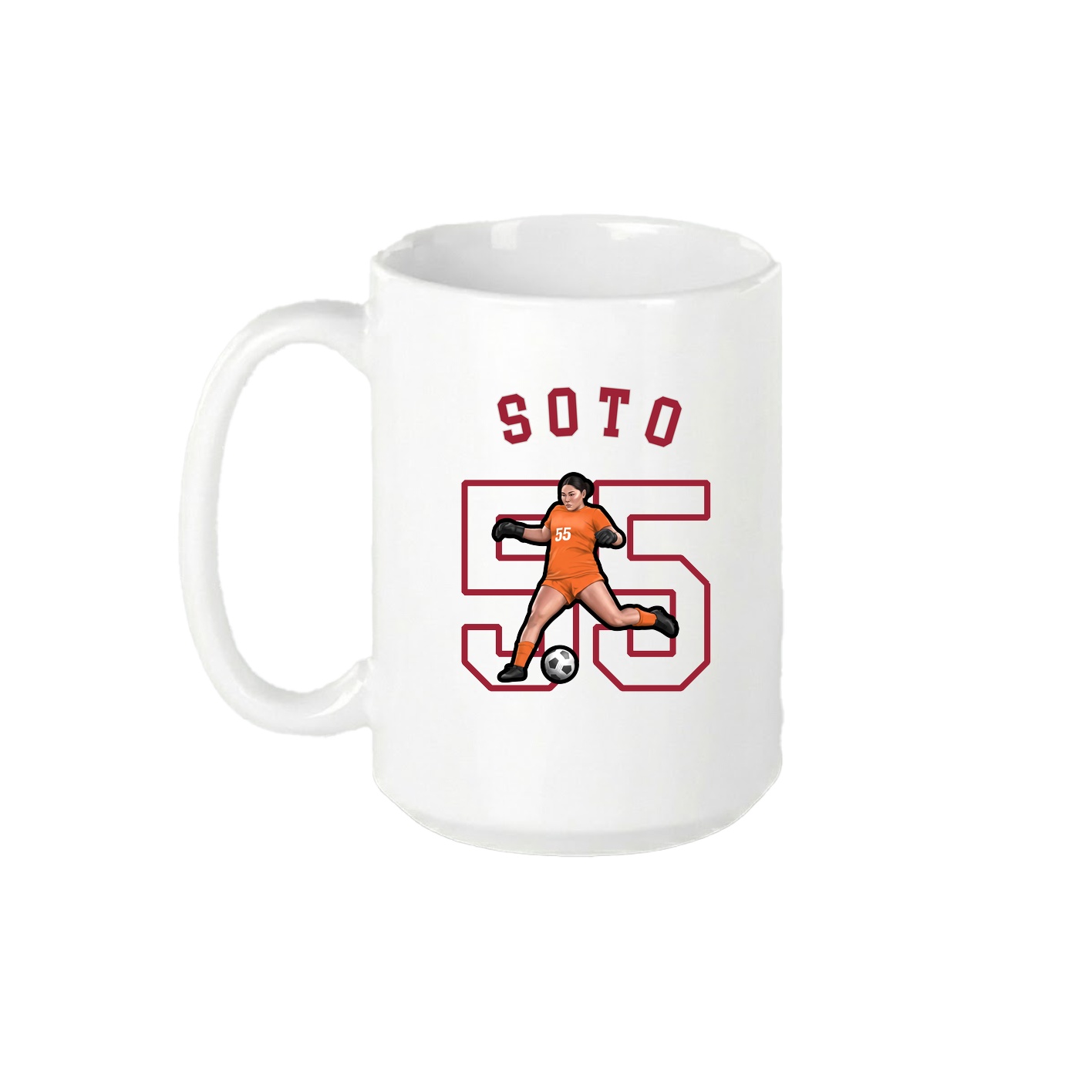 15oz Coffee Mug — Shirsey Arch in White