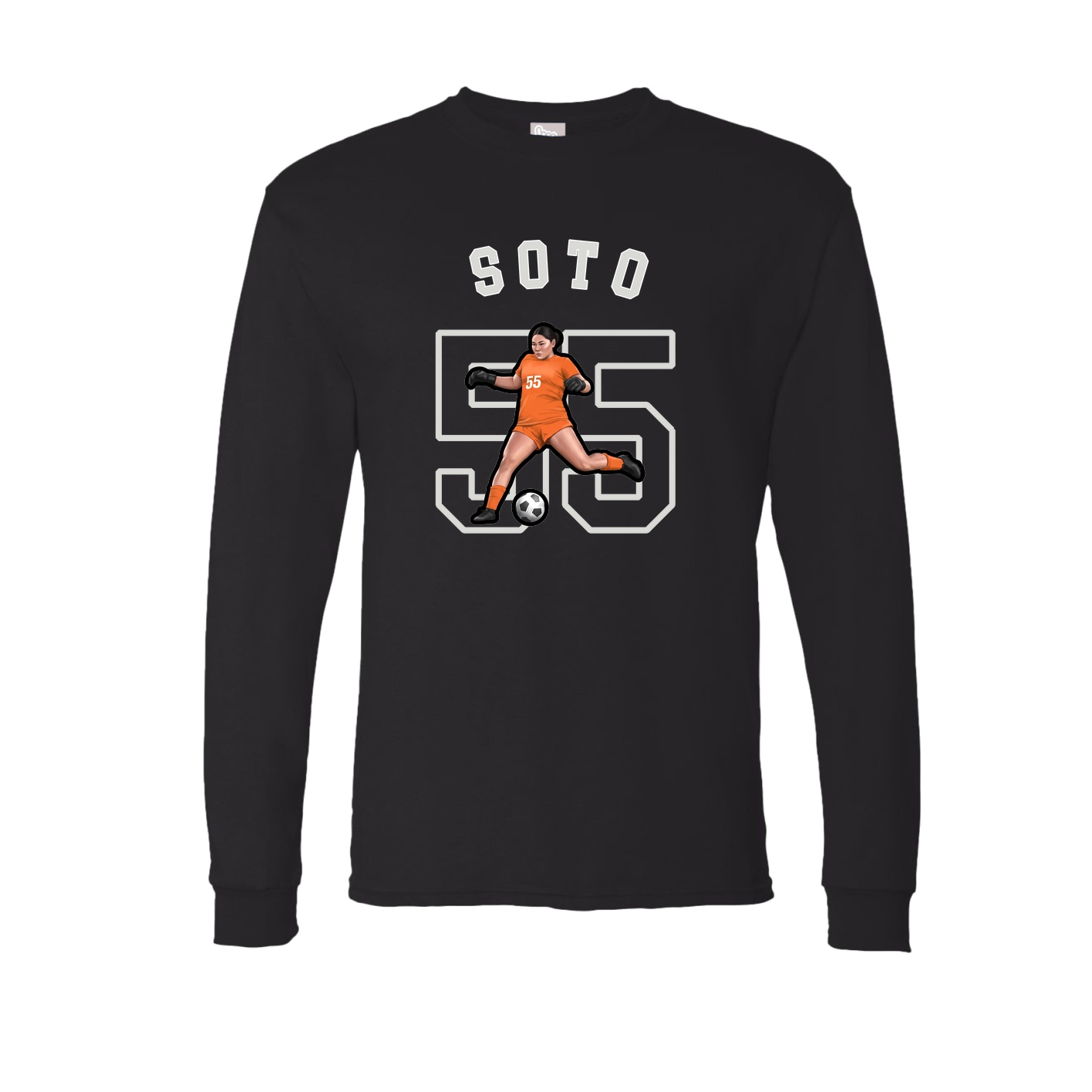 Long Sleeve Tee — Shirsey Arch in Black