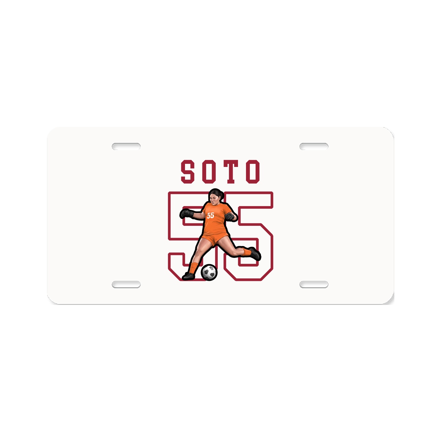 License Plate — Shirsey in Classic