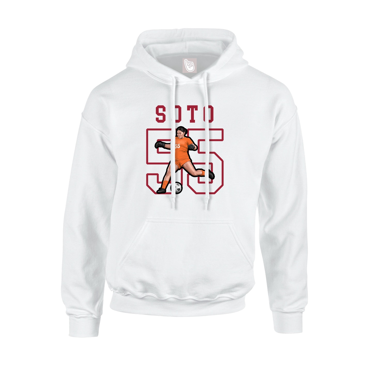Youth Hoodie — Shirsey in White
