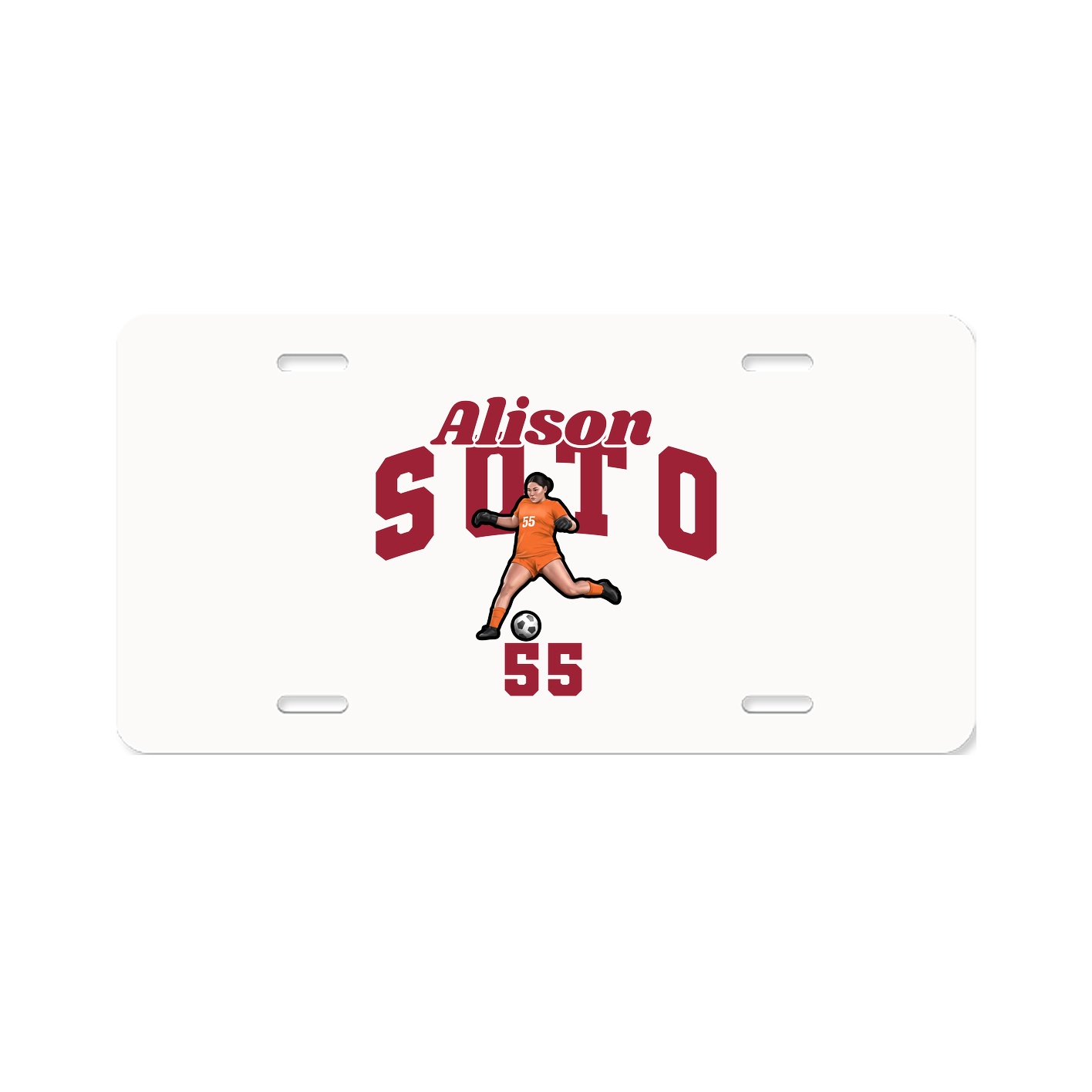 License Plate — Signature Arch in Classic