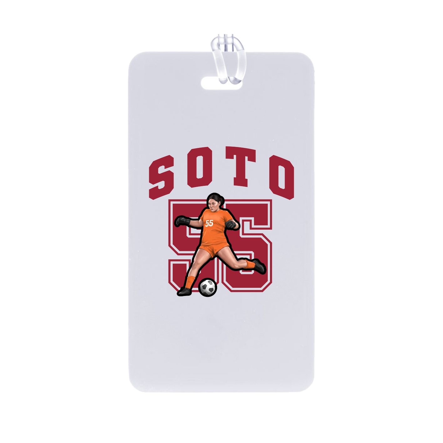 Bag Tag — Number in Classic