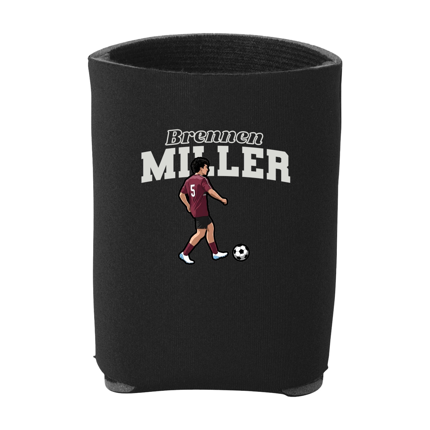 Can Holder — Name Arch in Black