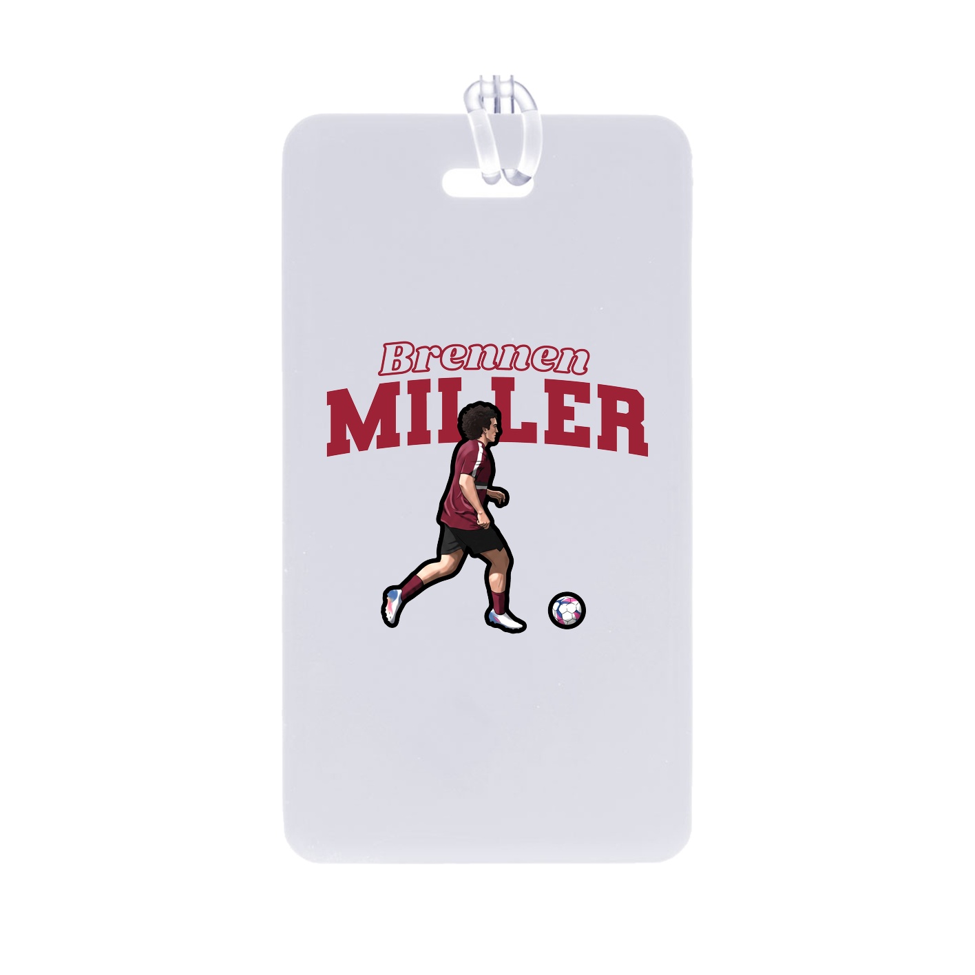 Bag Tag — Name Arch in Classic