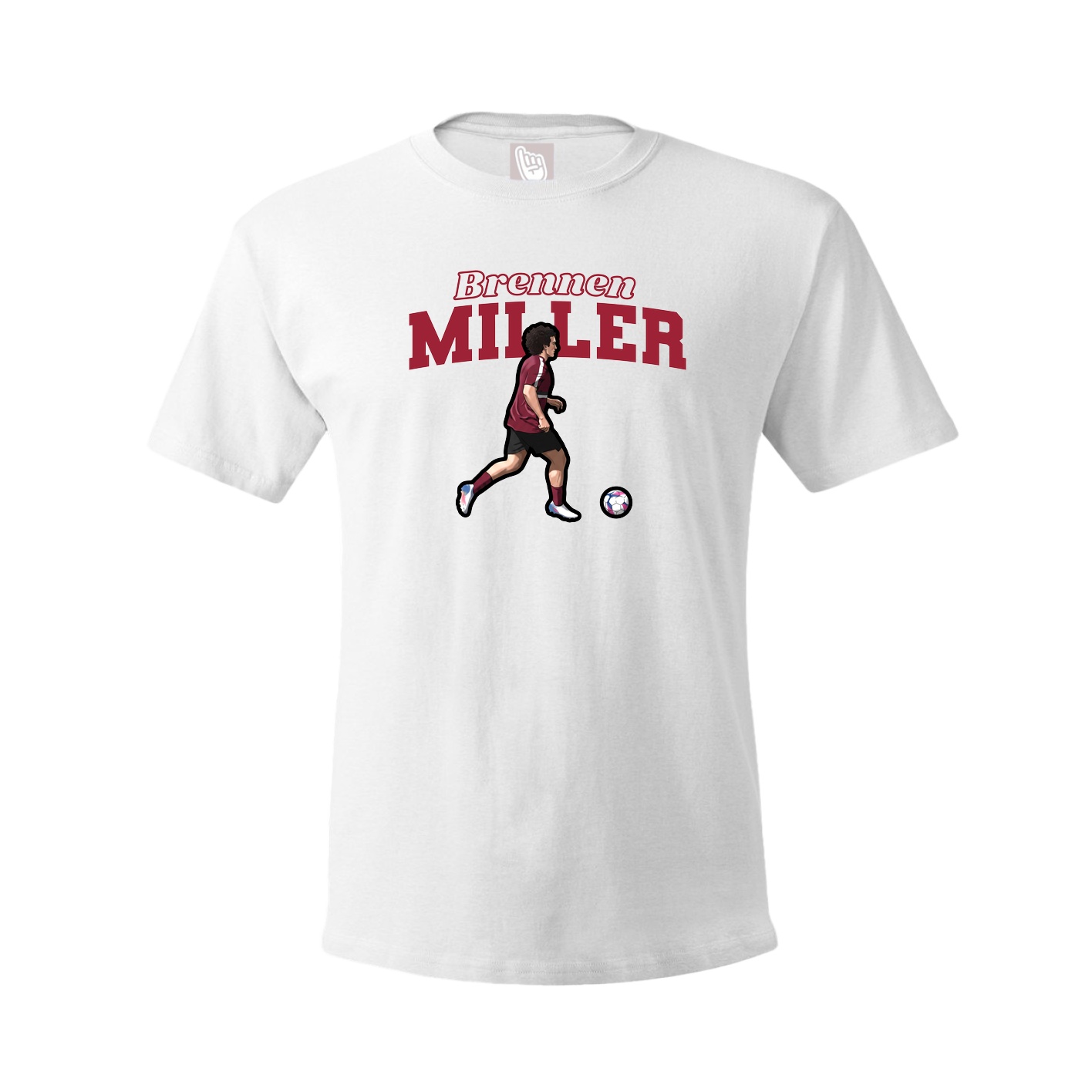 Tee — Name Arch in White