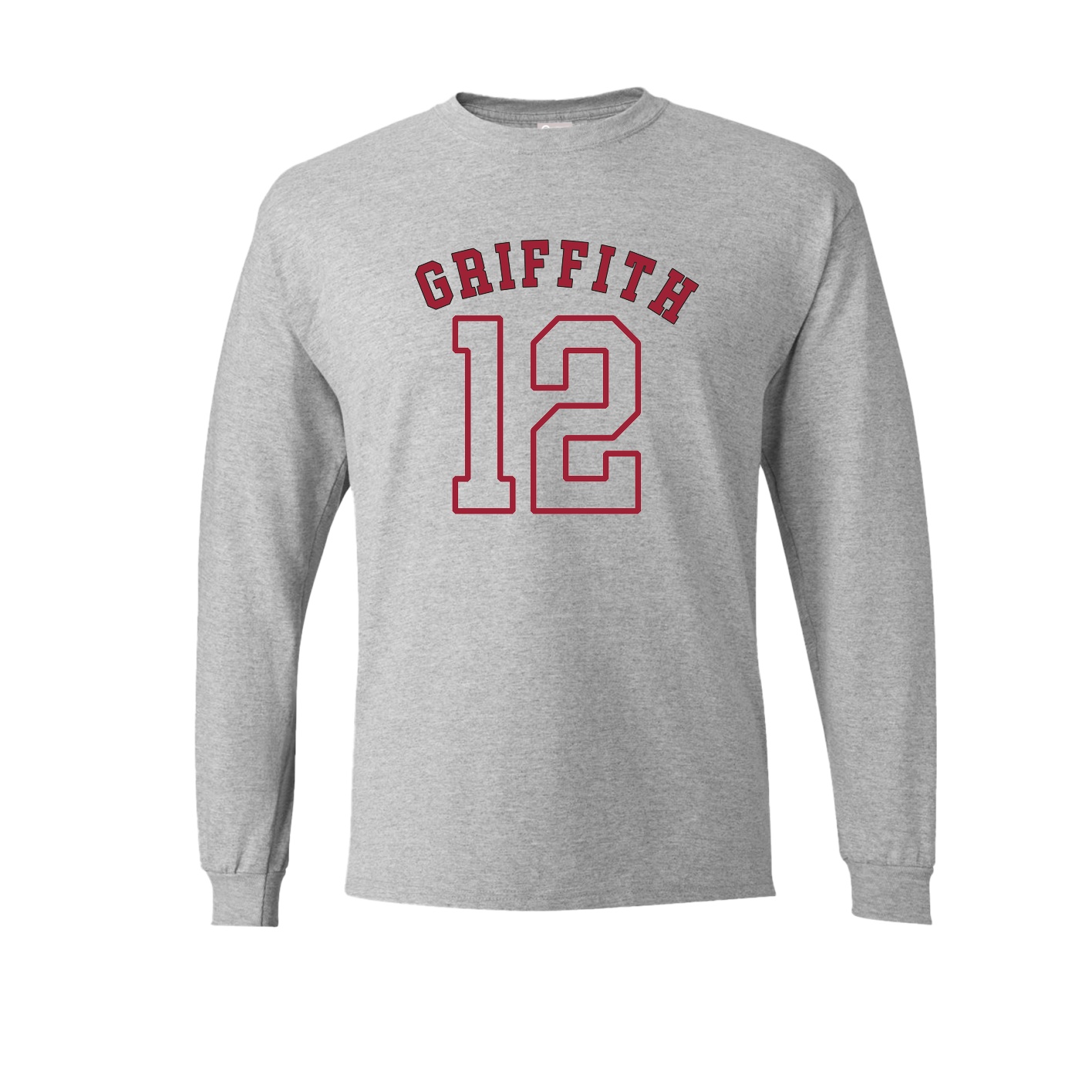 Long Sleeve Tee — Shirsey Arch in Grey