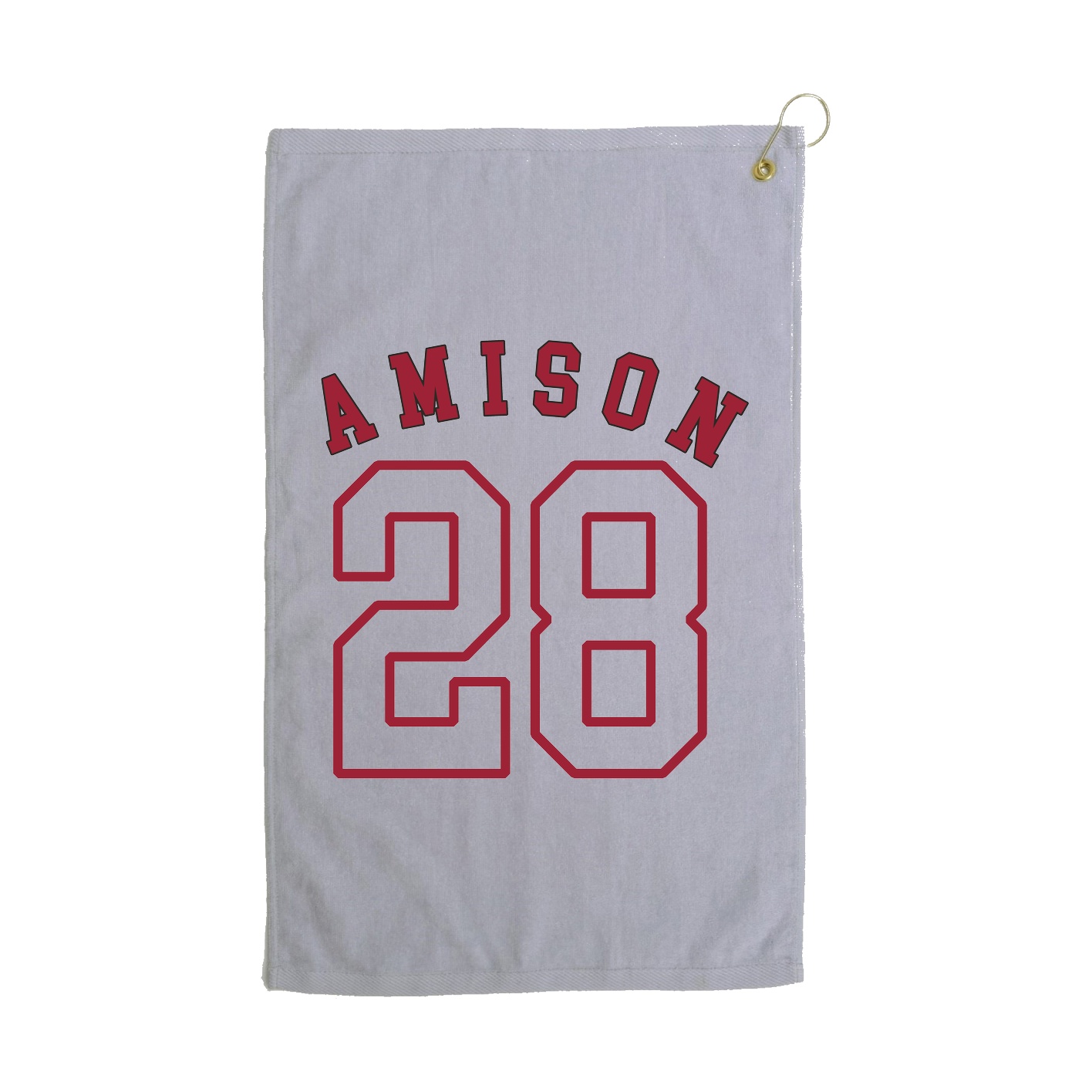 Golf Towel — Shirsey Arch in Grey