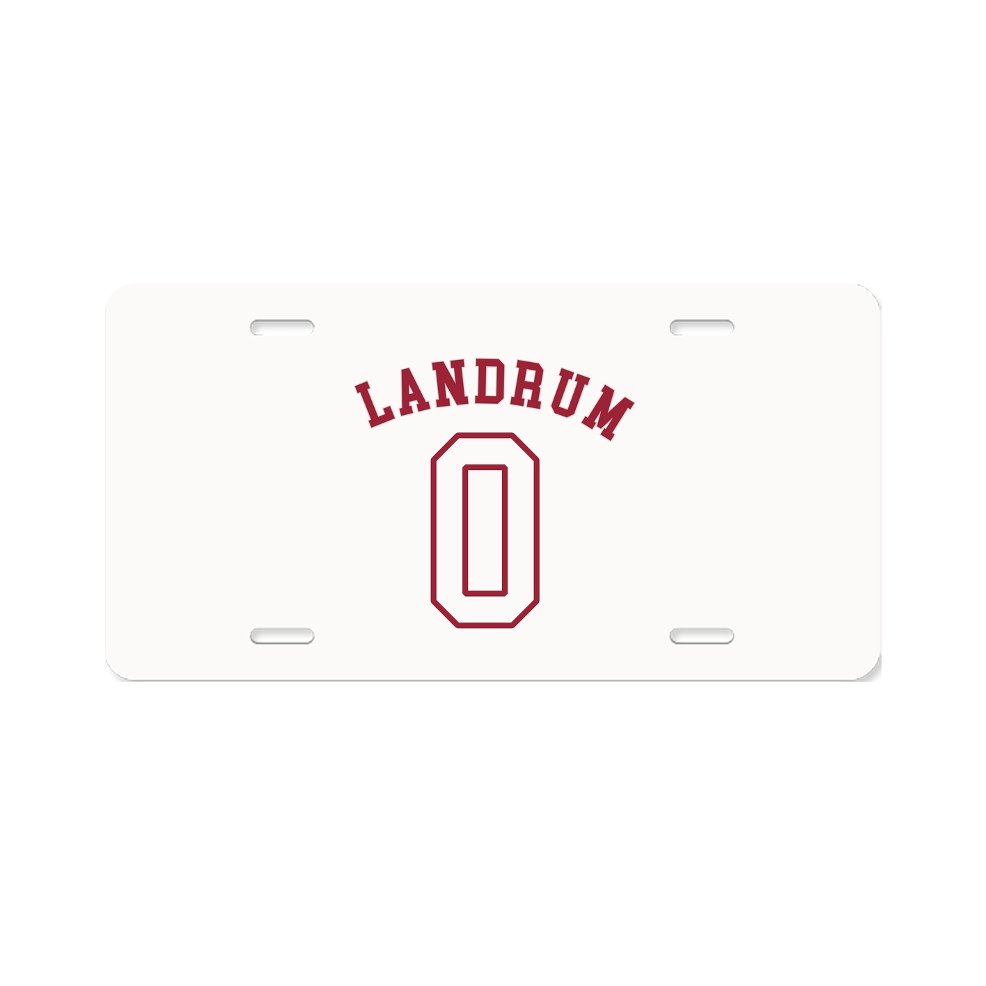 License Plate — Shirsey Arch in Classic