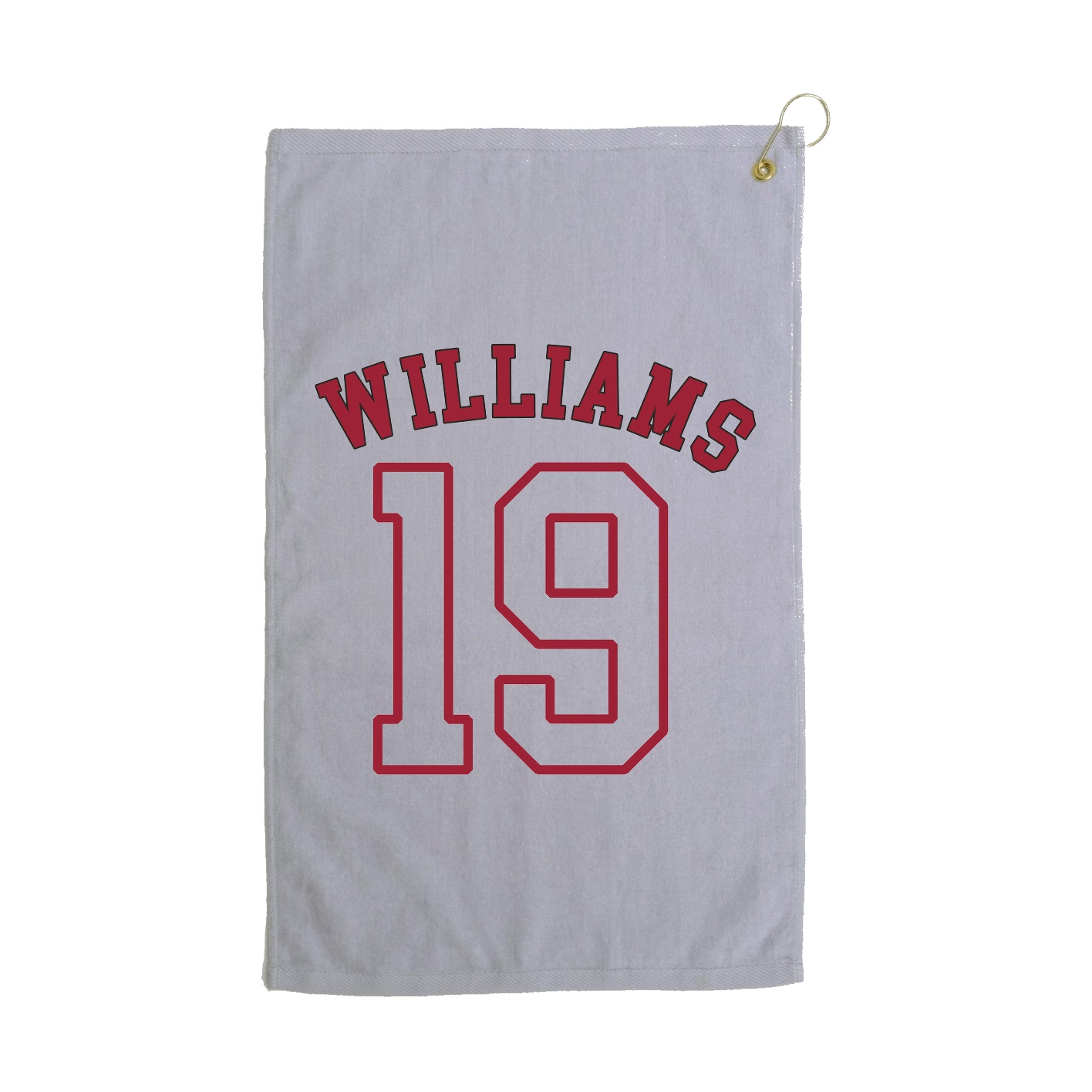 Golf Towel — Shirsey Arch in Grey