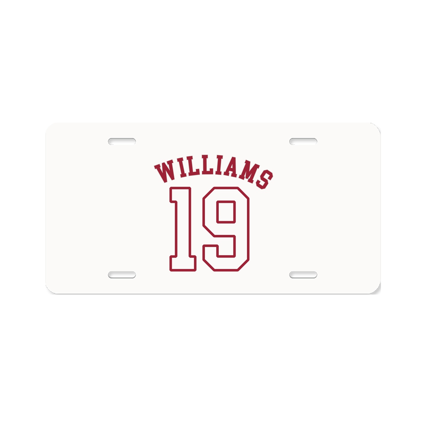 License Plate — Shirsey Arch in Classic