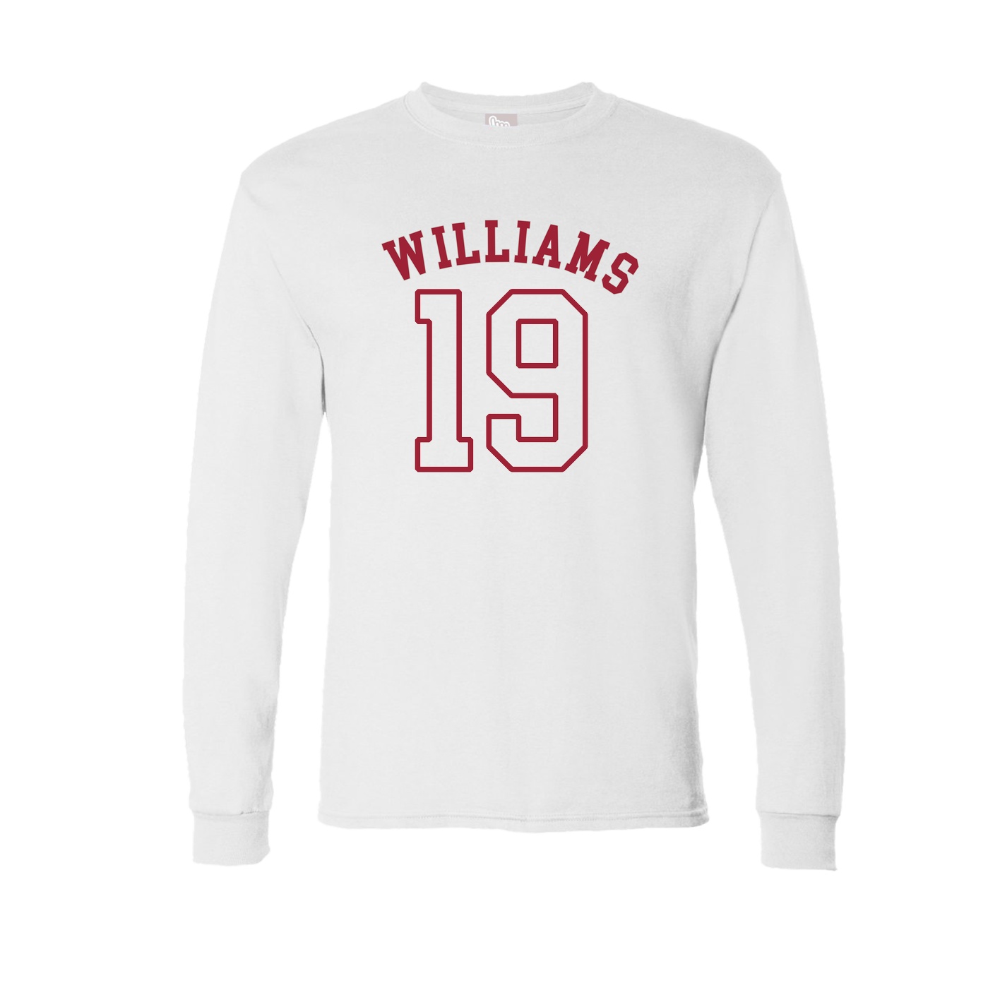 Long Sleeve Tee — Shirsey Arch in White