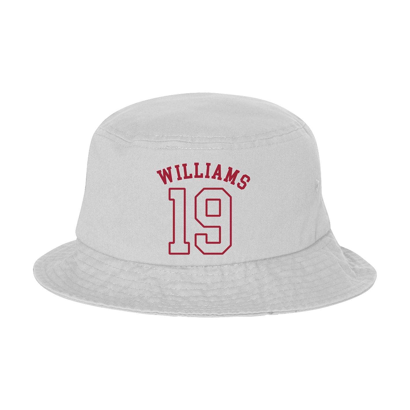 Bucket Cap — Shirsey Arch in White