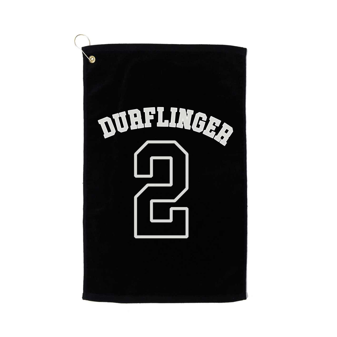 Golf Towel — Shirsey Arch in Black