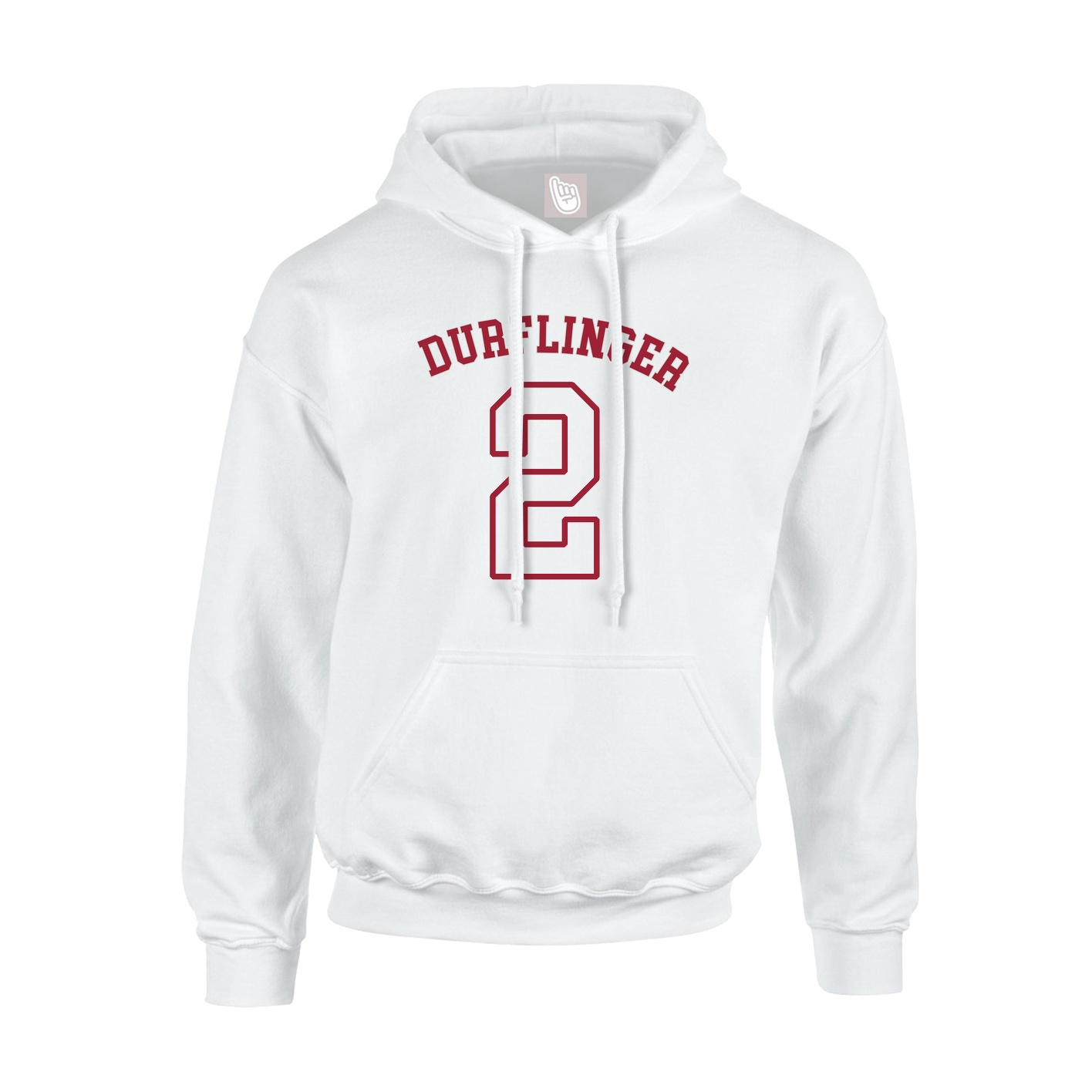 Youth Hoodie — Shirsey Arch in White