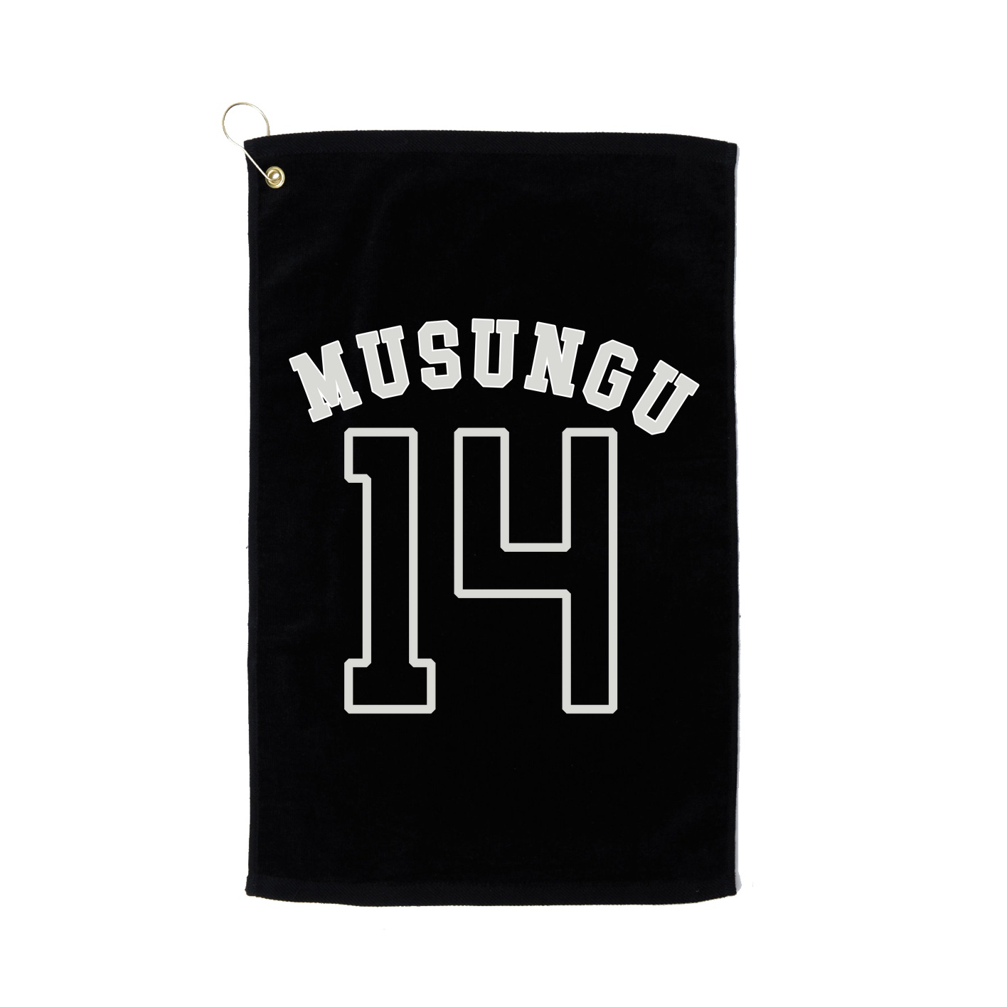 Golf Towel — Shirsey Arch in Black