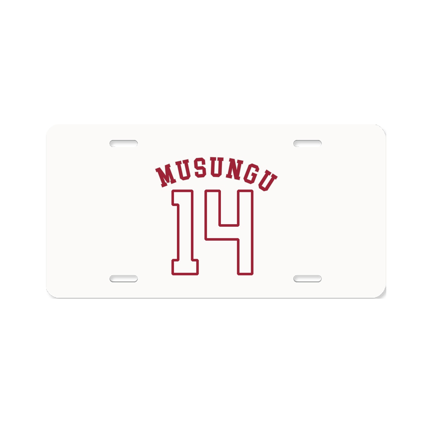 License Plate — Shirsey Arch in Classic