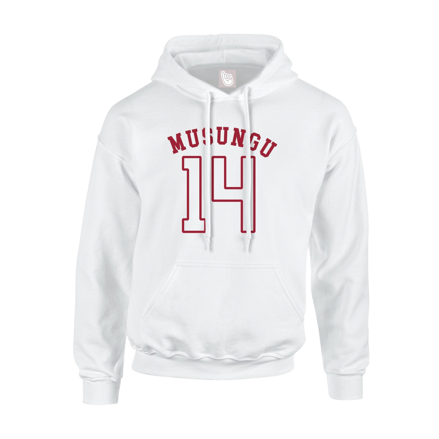Hoodie — Shirsey Arch in White