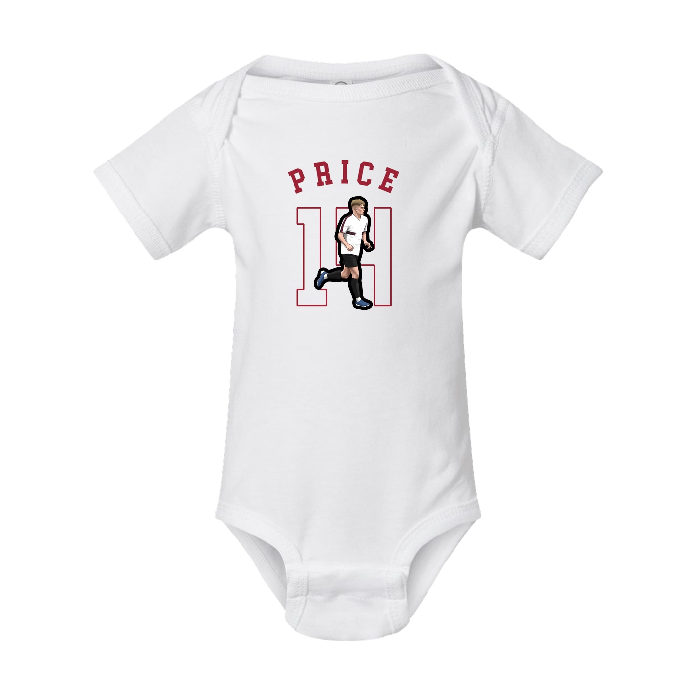 Baby Onesie — Shirsey Arch in White