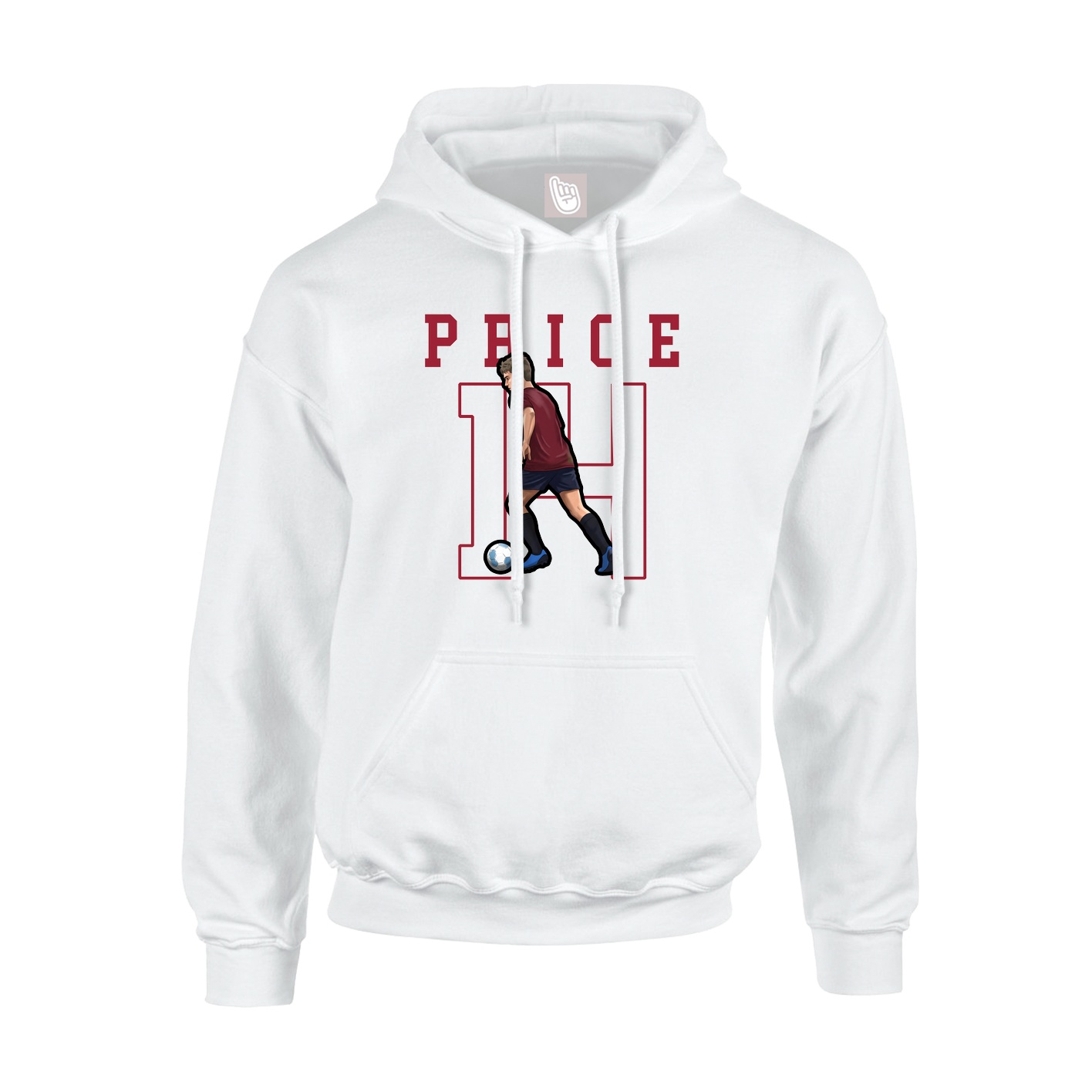 Youth Hoodie — Shirsey in White
