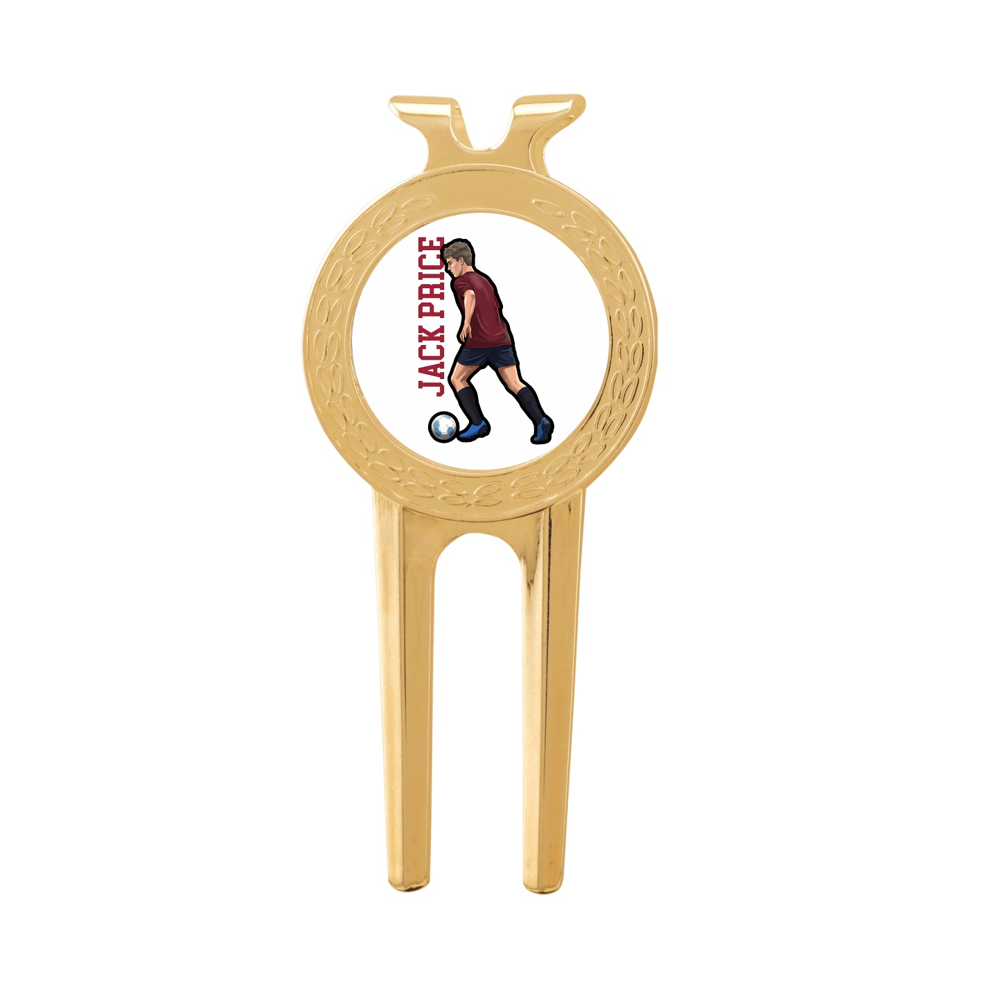 Divot Tool with Ball Marker — Name Vertical in Classic