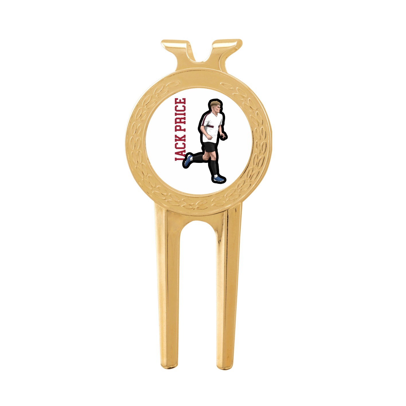 Divot Tool with Ball Marker — Name Vertical in Classic